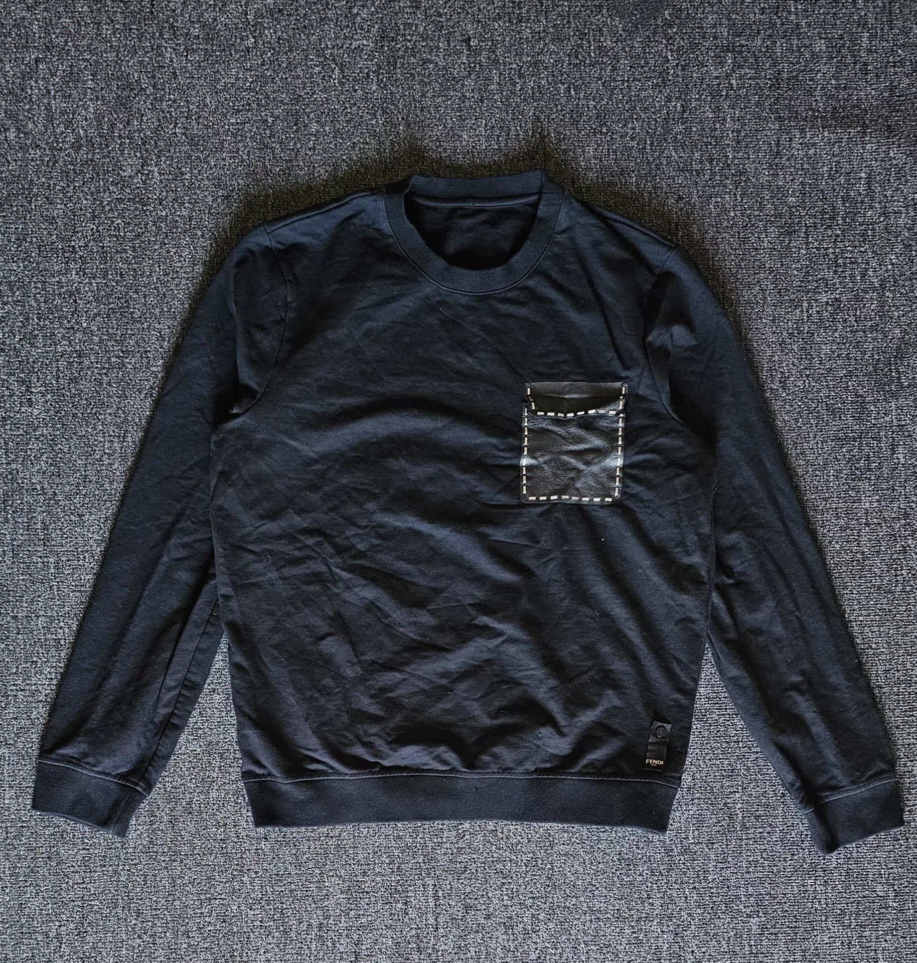 Fendi Fendi black sweatshirt, Size US M / EU 48-50 / 2 - 1 Thumbnail