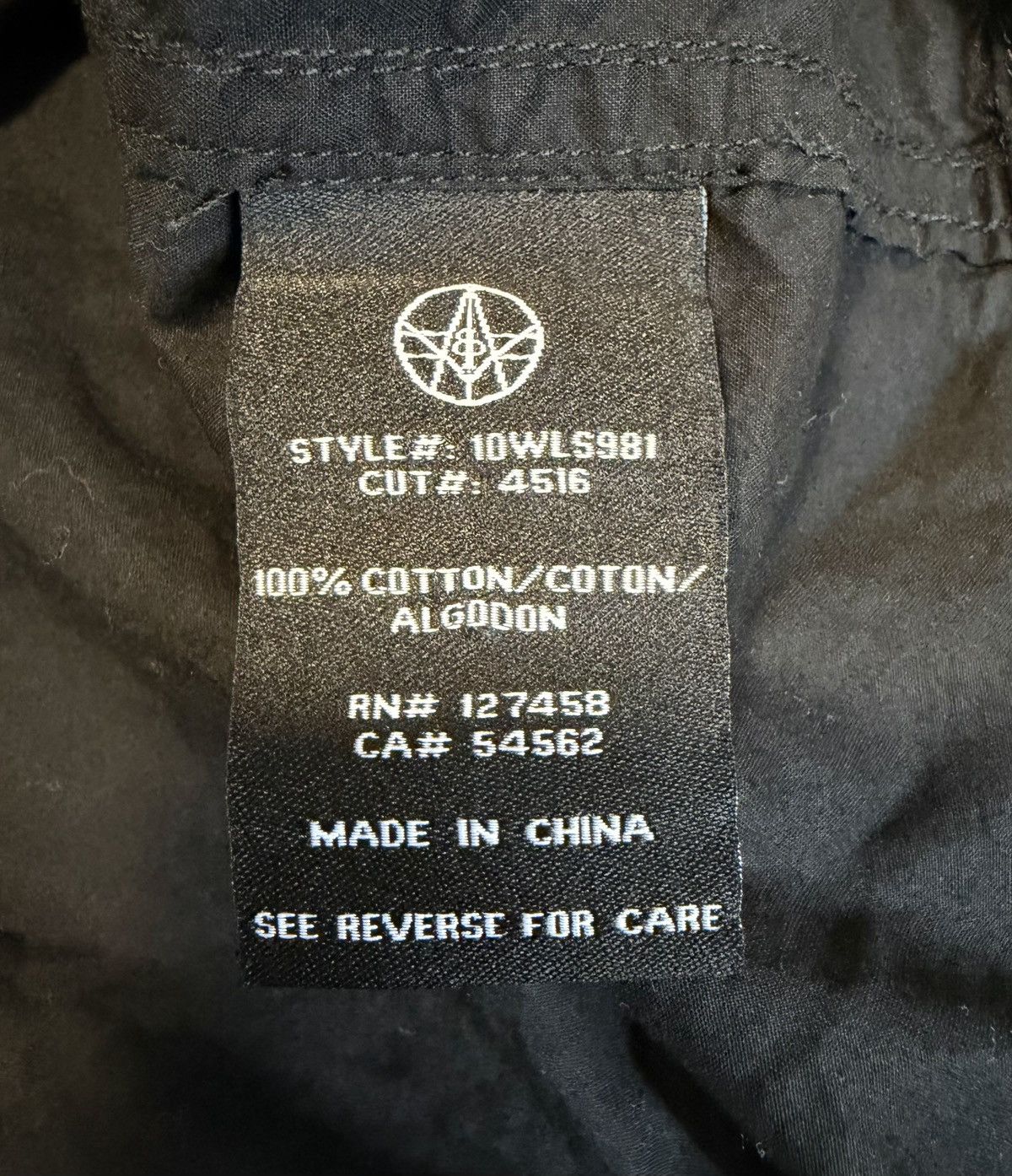 Affliction Affliction Black Premium Button Up Shirt Goth Back Pattern Size US XL / EU 56 / 4 - 9 Thumbnail