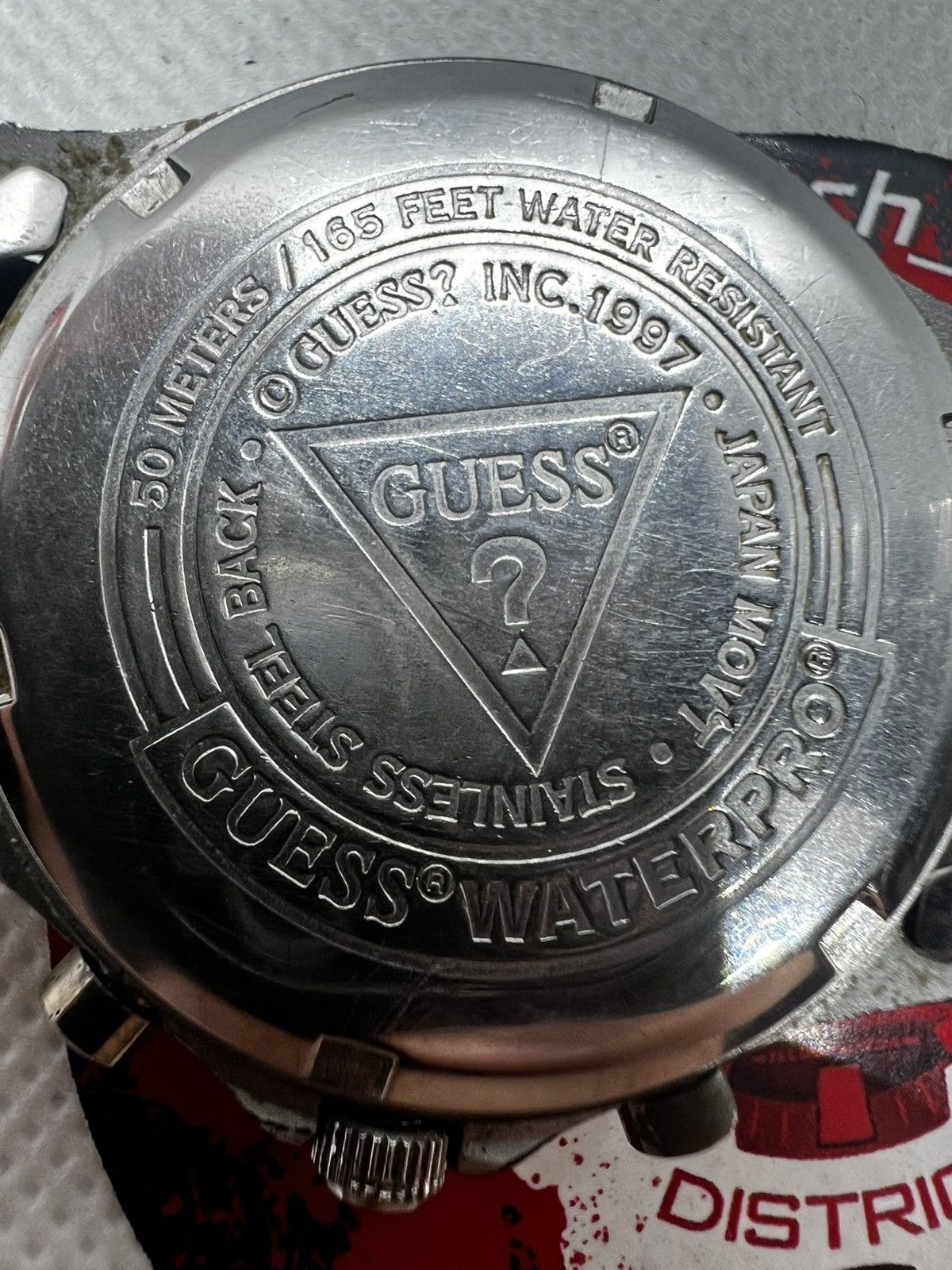 Guess × Vintage Guess Waterpro chronograph Size ONE SIZE - 8 Thumbnail