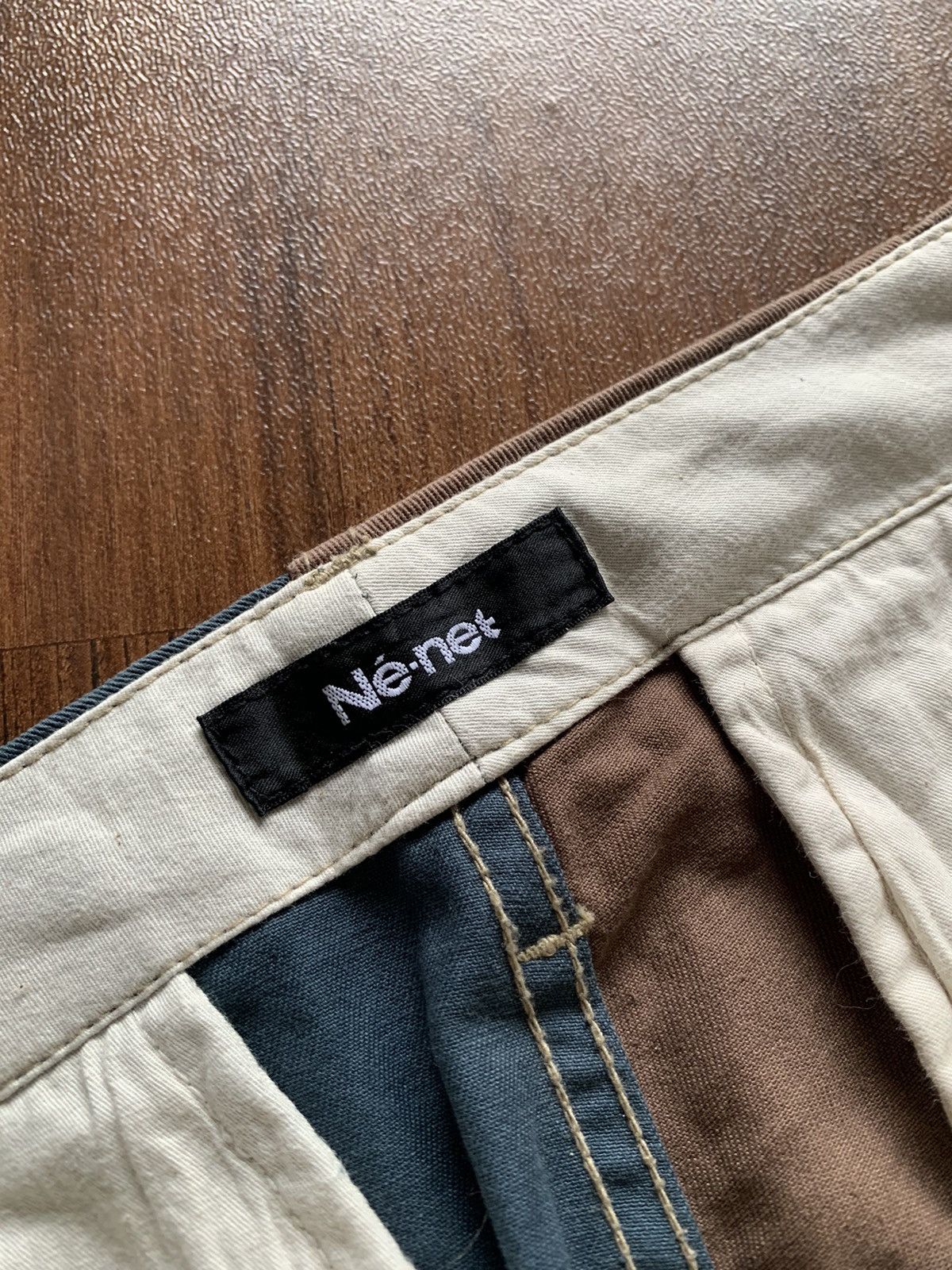 Ne-Net Ne-Net By Issey Miyake 4 Tone Animal Pattern Pants Size US 30 / EU 46 - 6 Thumbnail