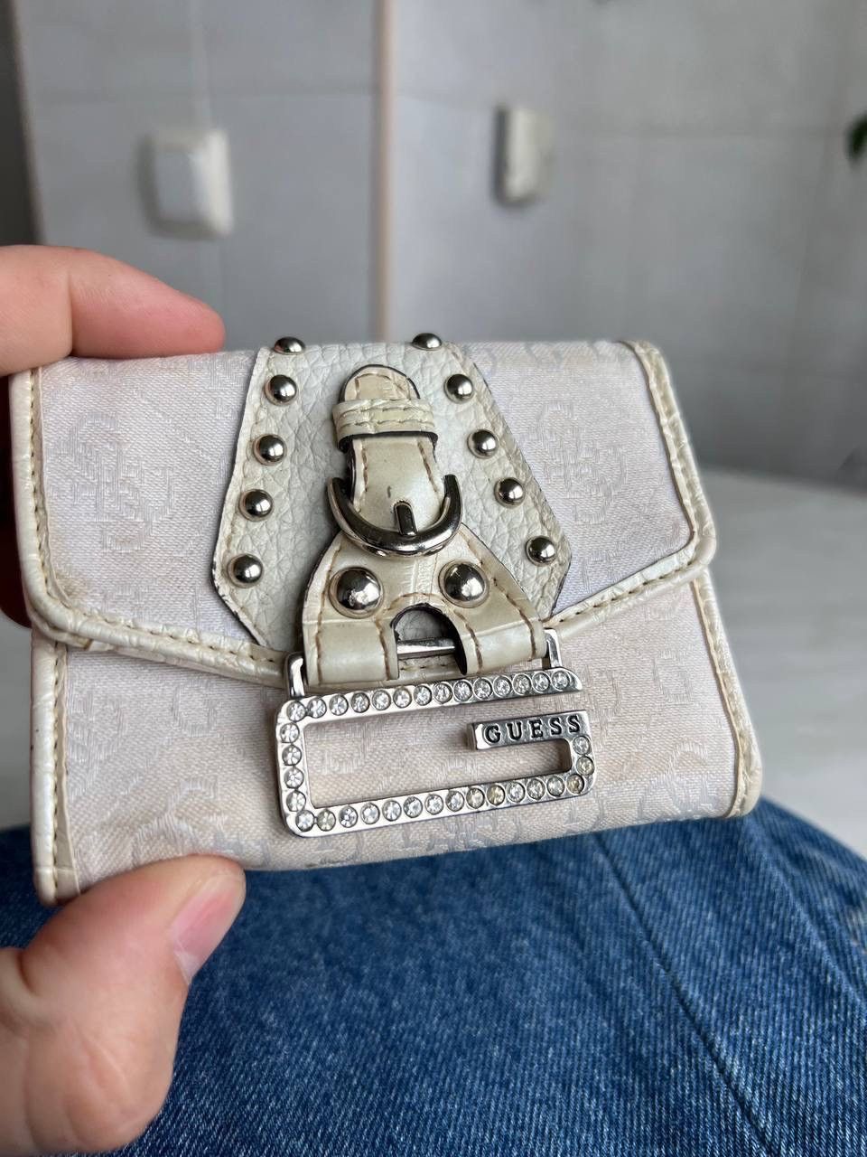 Guess Y2k GUESS 2000s Monogram Wallet Size ONE SIZE - 2 Thumbnail