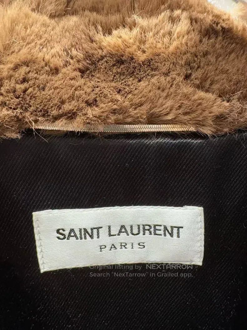 Saint Laurent Paris Saint Laurent Paris Caramel Teddy Bear Coat Size US M / EU 48-50 / 2 - 4 Thumbnail