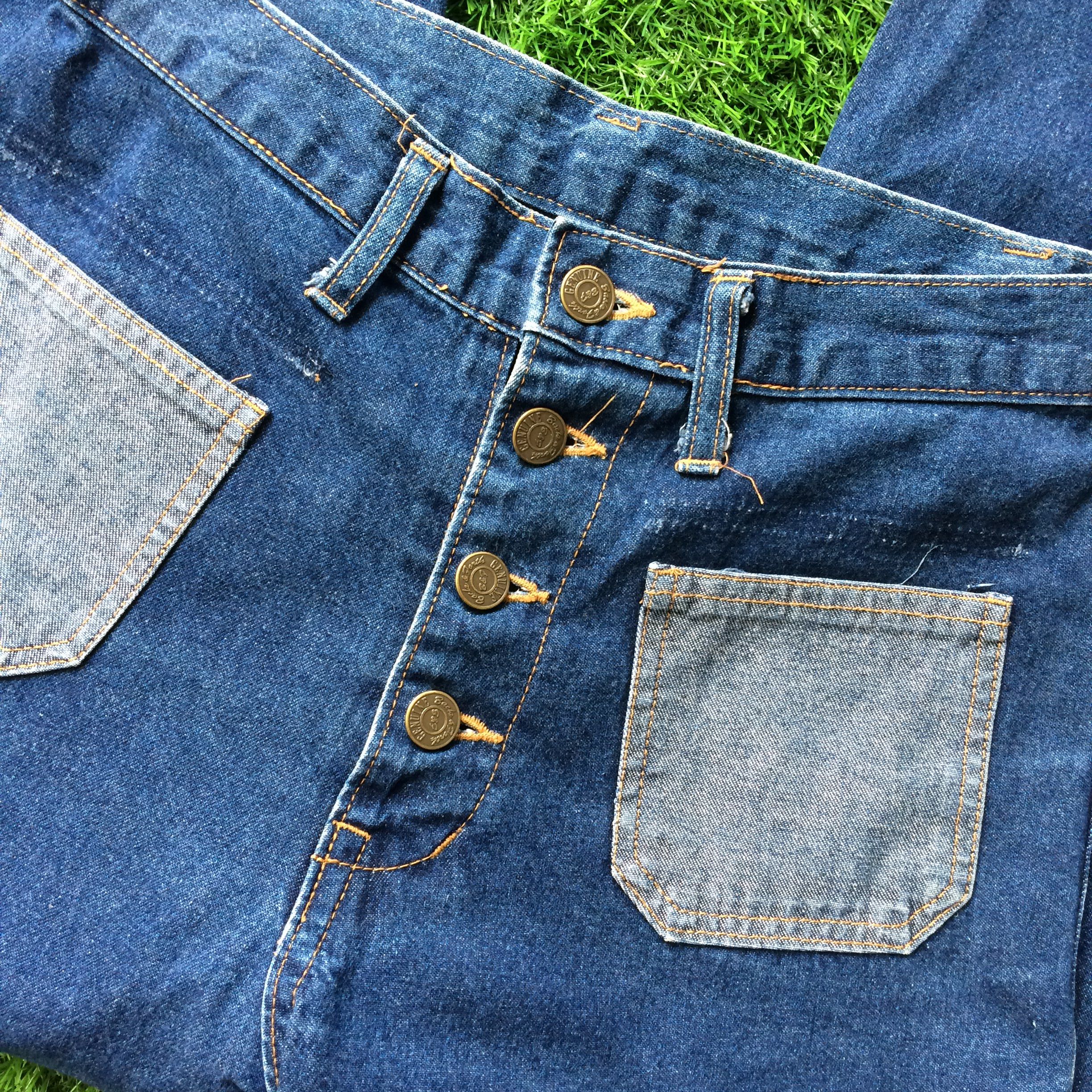 Japanese Brand × Jean Japanese Sailor Colorblock Denim Jeans D-708 Size 25" / US 0 / IT 36 - 5 Thumbnail