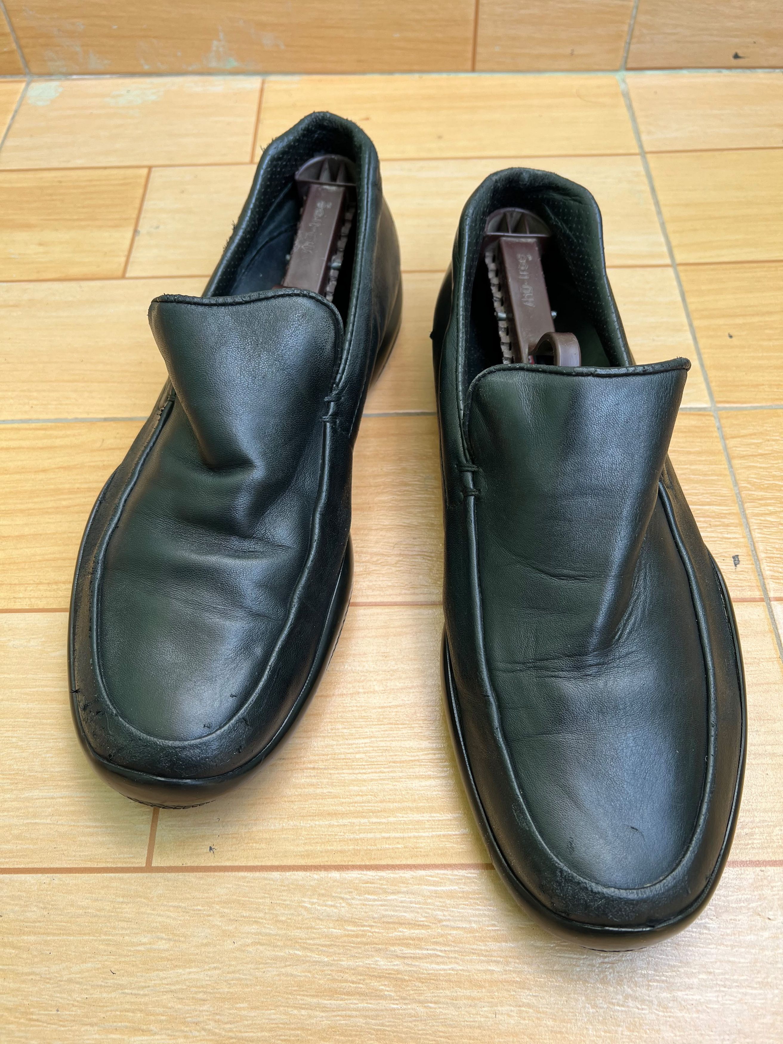 Prada Prada Sport Driving Black Leather Loafers Sz 7.5 UK Size US 8.5 / EU 41-42 - 7 Thumbnail