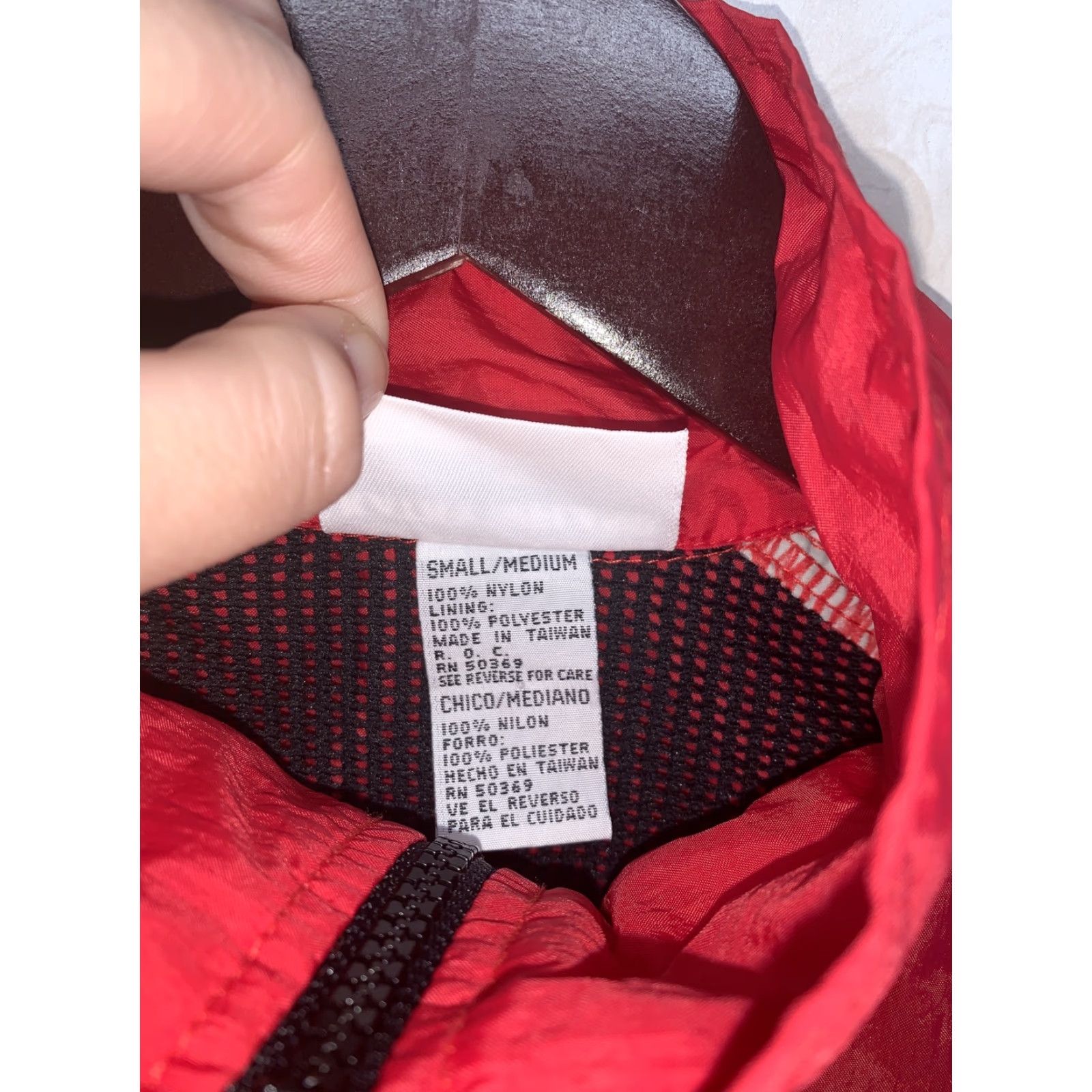 Vintage VINTAGE Kathy Ireland Active Womens Jacket Windbreaker Nylon Red S/M 1990s | Sportswear/Beach | Casual Womens Size S / US 4 / IT 40 - 3 Thumbnail