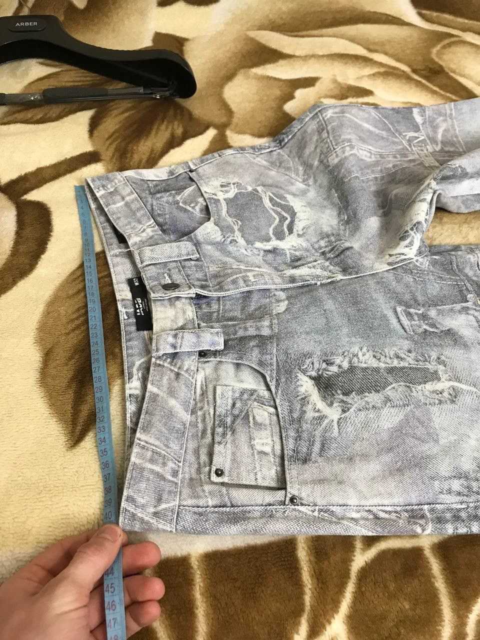 Jaded London 🔥 Jaded London Skate Fit Graphic Distressed Pants Denim Y2K Size US 32 / EU 48 - 9 Thumbnail