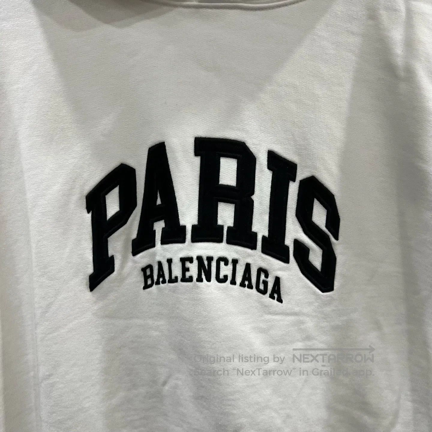 Balenciaga Balenciaga Letter Logo Hooded Sweatshirt| Size US M / EU 48-50 / 2 - 2 Thumbnail