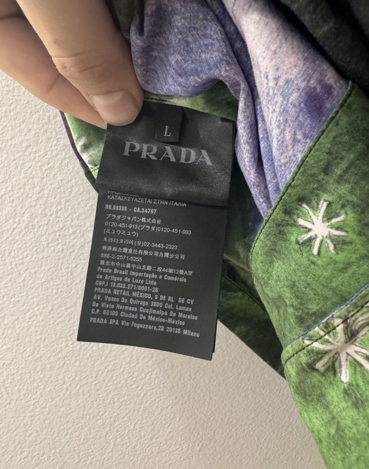 Prada Prada Impossible True Love Shirt Size US L / EU 52-54 / 3 - 5 Thumbnail