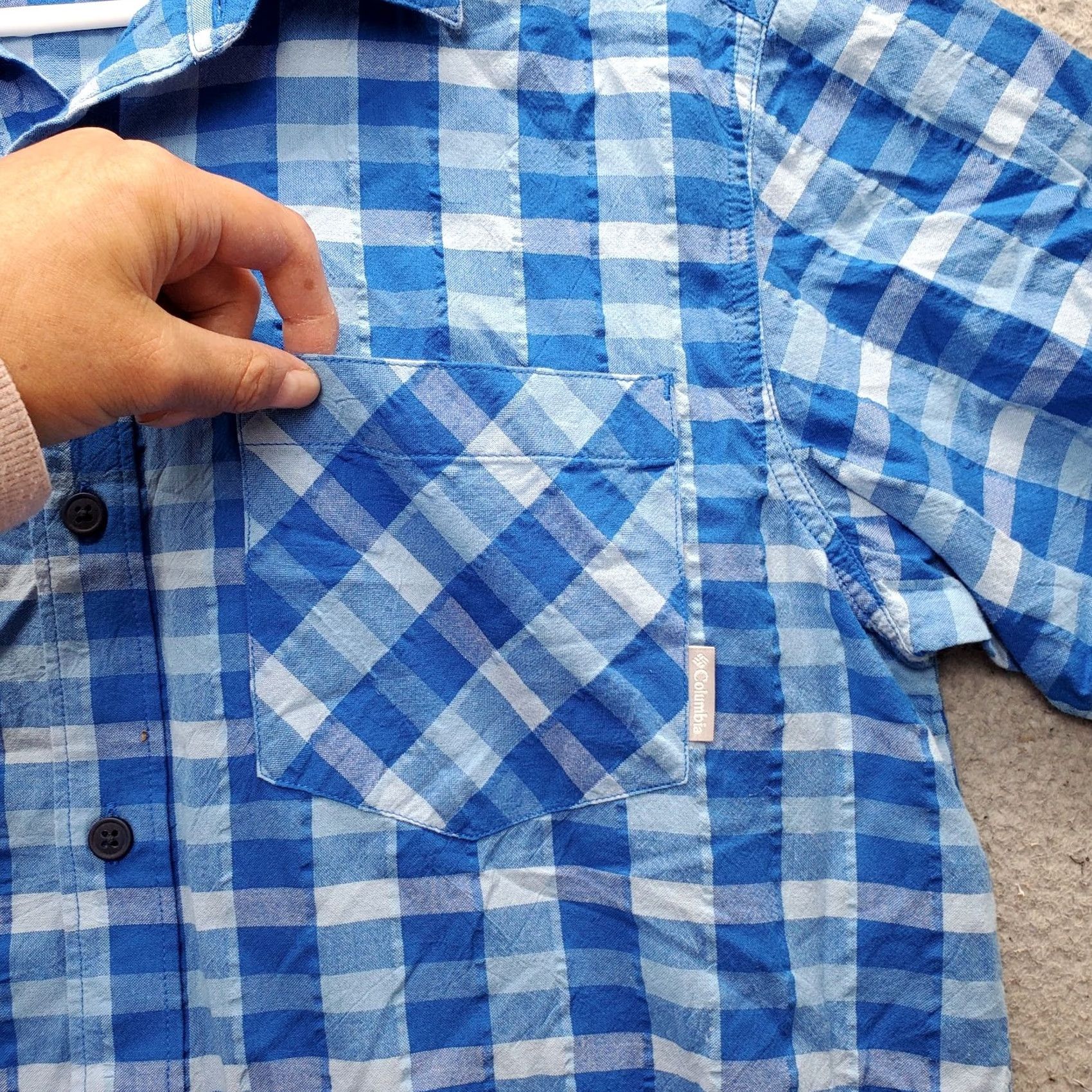 Vintage Columbia Casual Shirt Mens Medium Multi Check Regular Fit Long Sleeve Button-Up Size US M / EU 48-50 / 2 - 5 Thumbnail