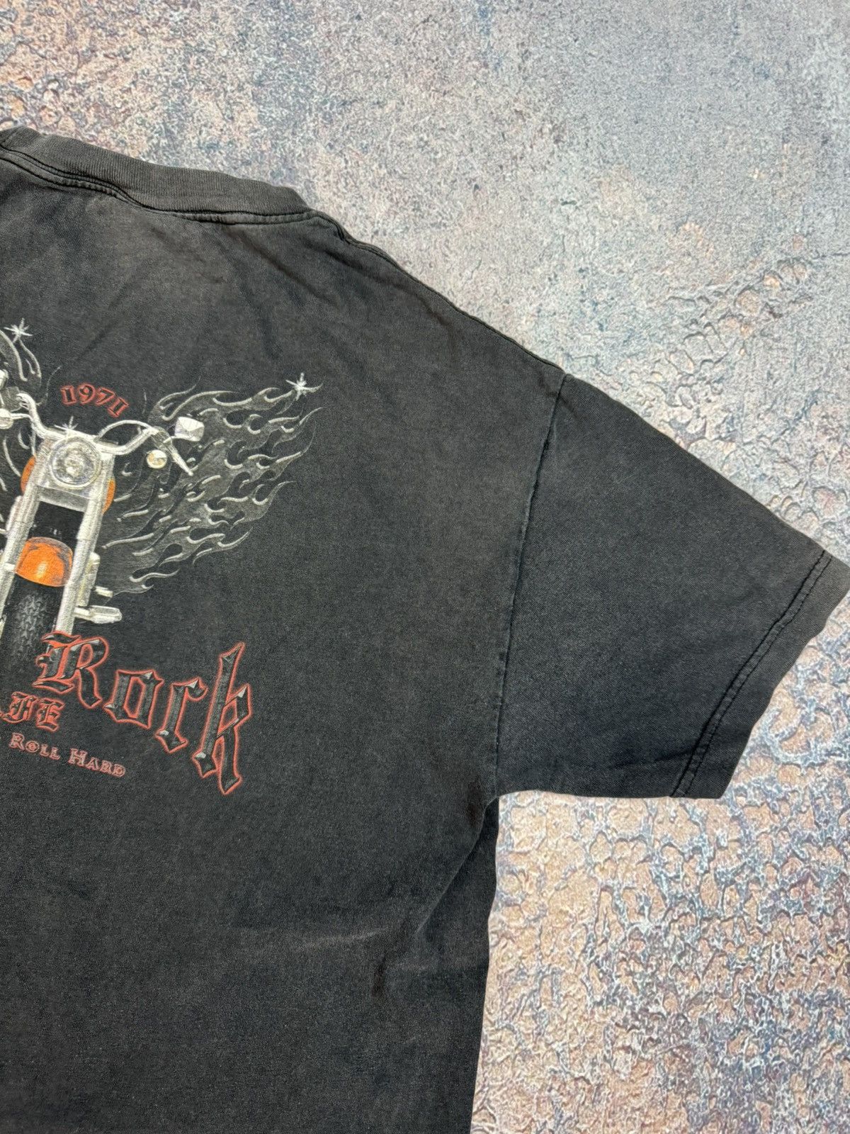 Hard Rock Cafe Vintage Y2K Hard Rock Niagara Falls 1971 West Coast Chopper Size US L / EU 52-54 / 3 - 11 Thumbnail