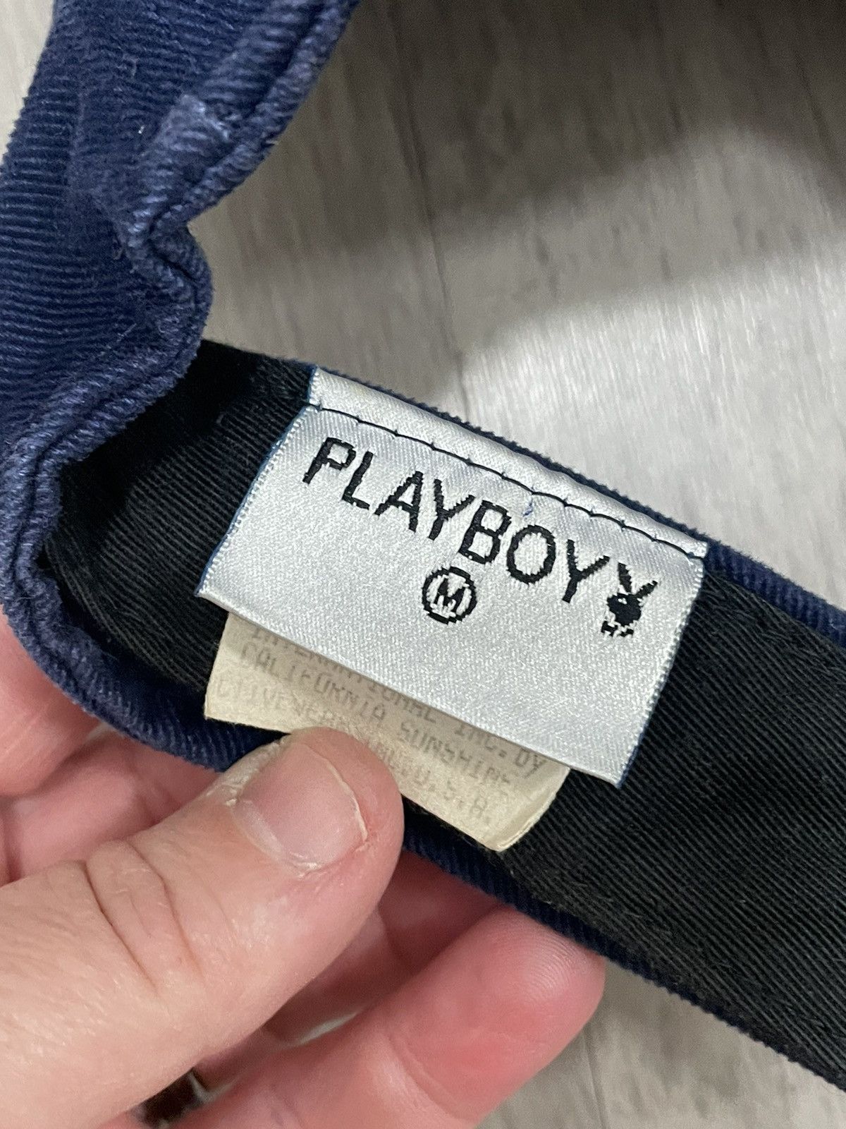 Playboy × Vintage 1980 Playboy Sun Visor official hat Size ONE SIZE - 3 Thumbnail