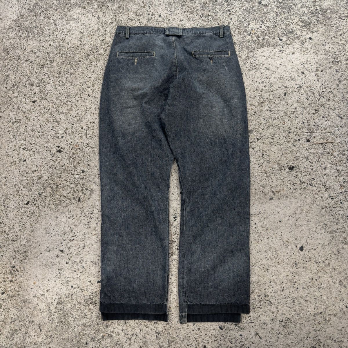 Marithe + Francois Girbaud 90s Y2K Marithe Francois Girbaud Cargo Jeans Skater Size US 34 / EU 50 - 14 Thumbnail