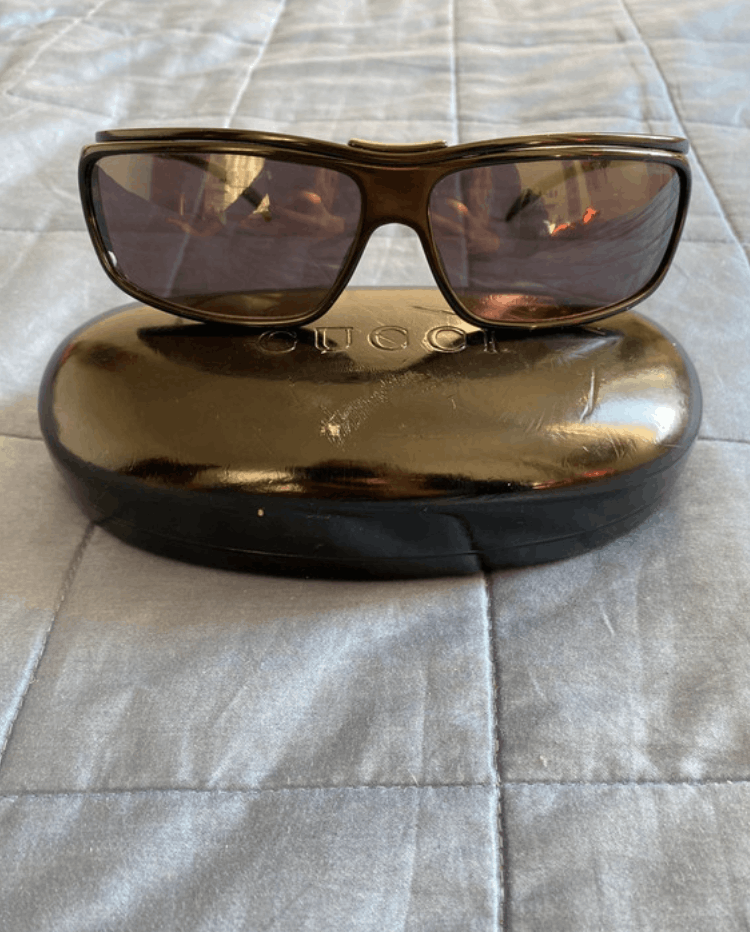 Gucci Gucci Sunglasses 1420/S Mask Logo Shield Sport Vintage Size ONE SIZE - 2 Thumbnail