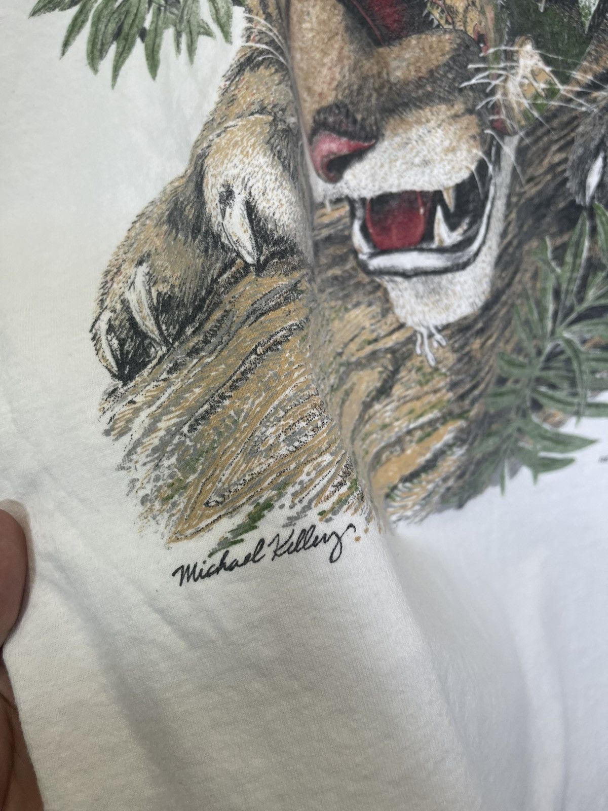 Vintage Vintage Red Oak Sportwear Parody T shirt L Size US L / EU 52-54 / 3 - 3 Thumbnail
