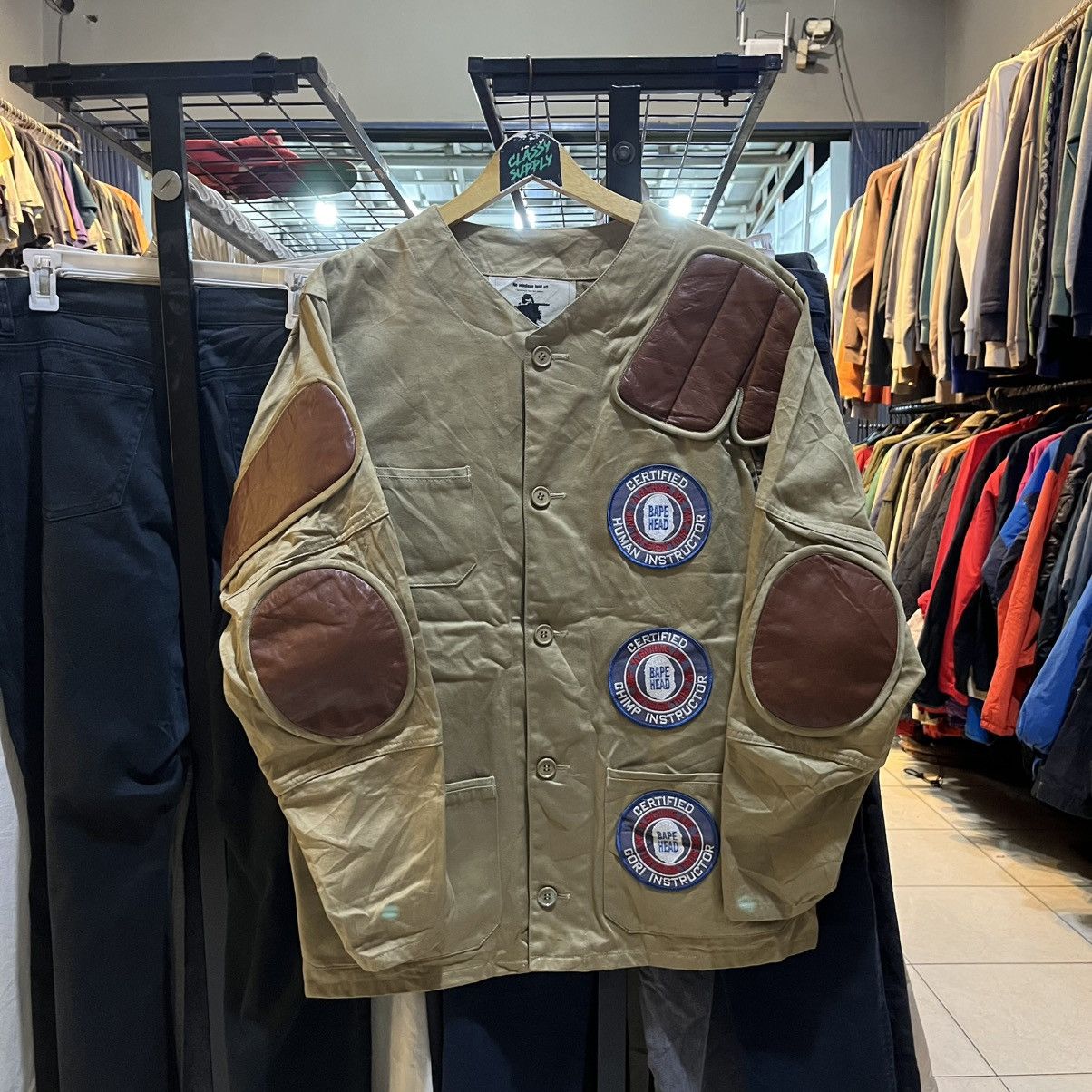 Bape Bape Hunting Jacket Ian Brown Stone Roses Size US XL / EU 56 / 4 - 1 Thumbnail