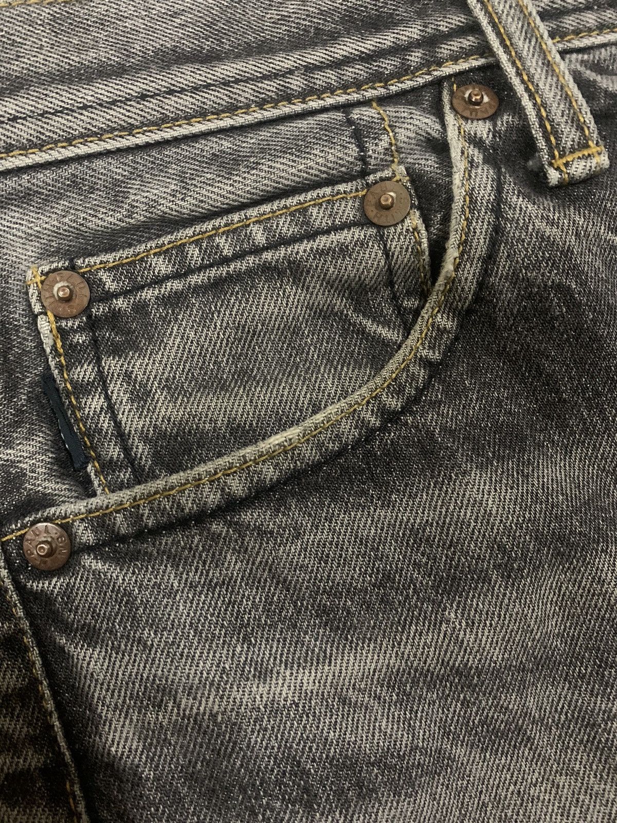 Paul Smith Vintage Paul Smith Faded Classic Fit Distressed Grunge Jeans Size US 30 / EU 46 - 6 Thumbnail