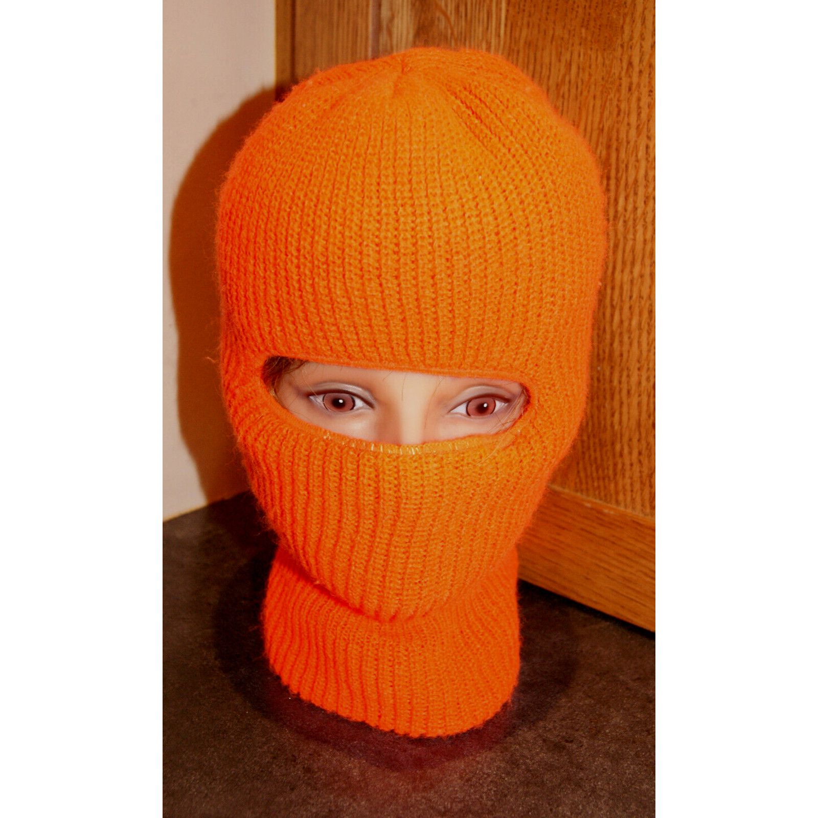 Other vtg Blaze Knit Ski Mask Hunting Winter Knit One Hole Size ONE SIZE - 1 Thumbnail