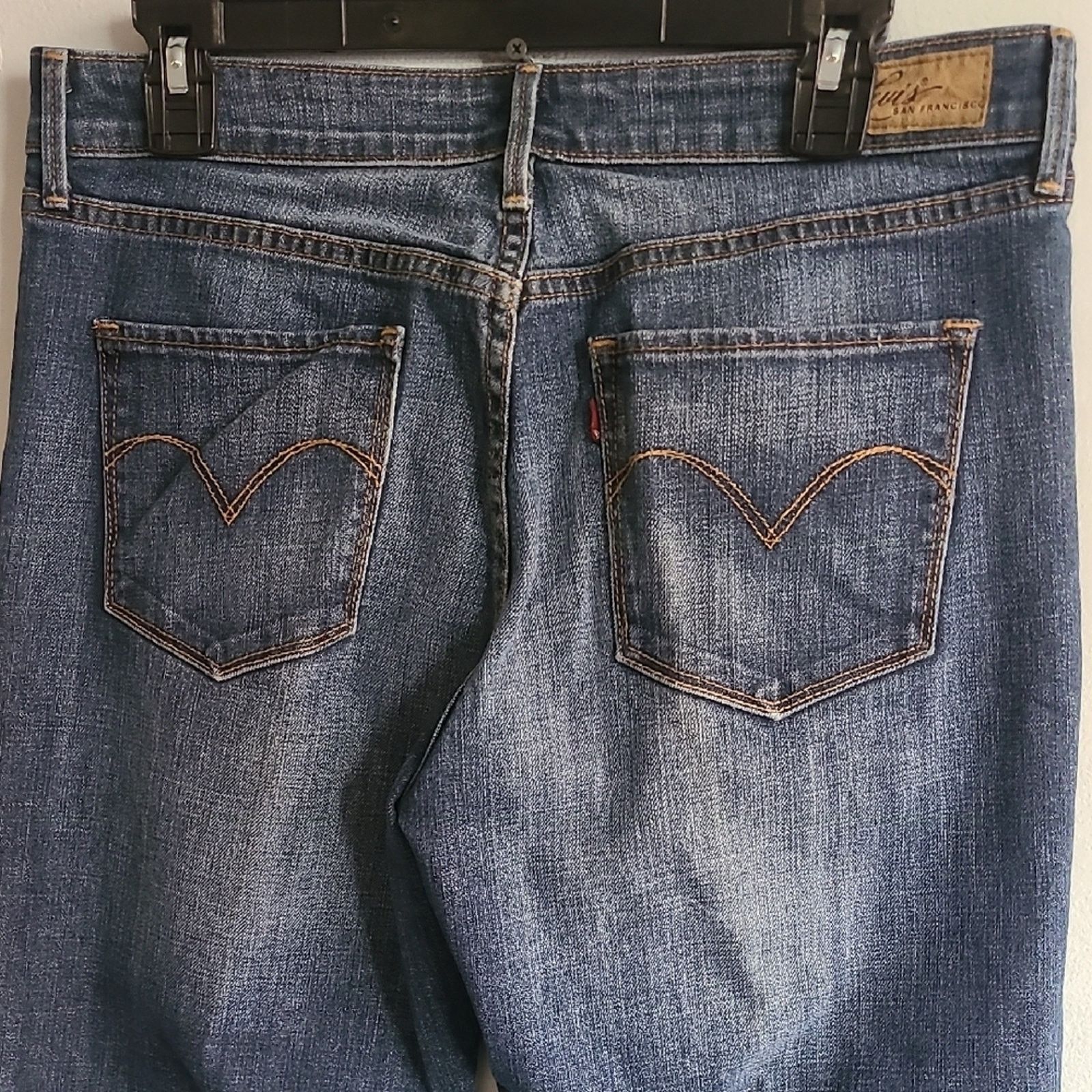 Levi's Women's size 10 M Levi's dark wash demi curve denim jeans Size 32" / US 10 / IT 46 - 5 Thumbnail