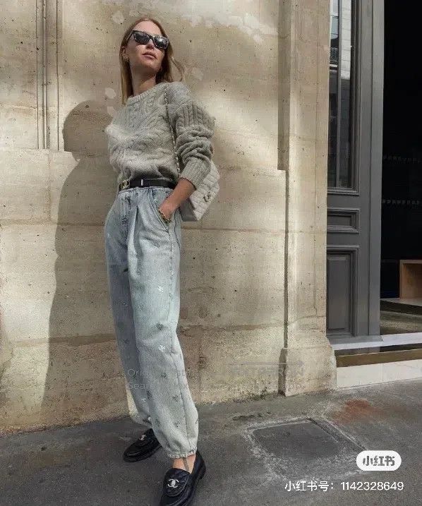 Chanel Chanel 21k light blue logo high-waisted jeans radish pants Size 42" / US 20 - 6 Thumbnail