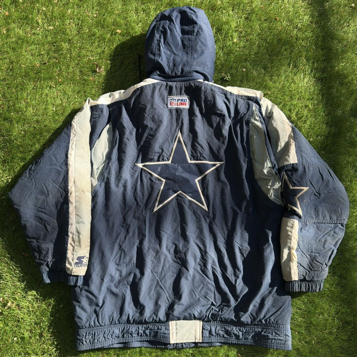 Starter Vintage Starter Dallas Cowboys NFL Pro Line Puffer Jacket Size US L / EU 52-54 / 3 - 2 Thumbnail