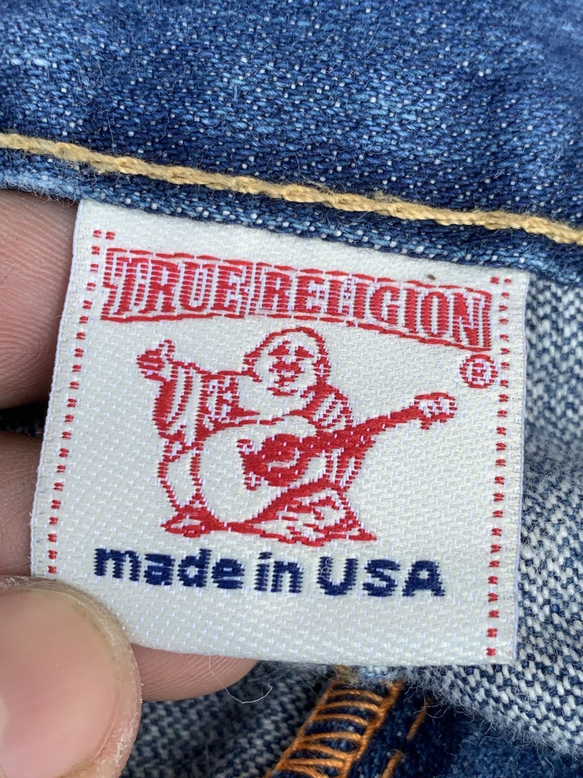 True Religion VINTAGE FLARE TRUE RELIGION.MADE IN USA 🇺🇸. (32) Size US 32 / EU 48 - 6 Thumbnail