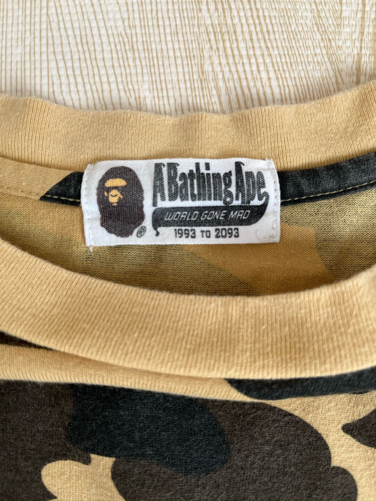 Bape Bape 1st Camo Tee 【65】 Size ONE SIZE - 7 Thumbnail