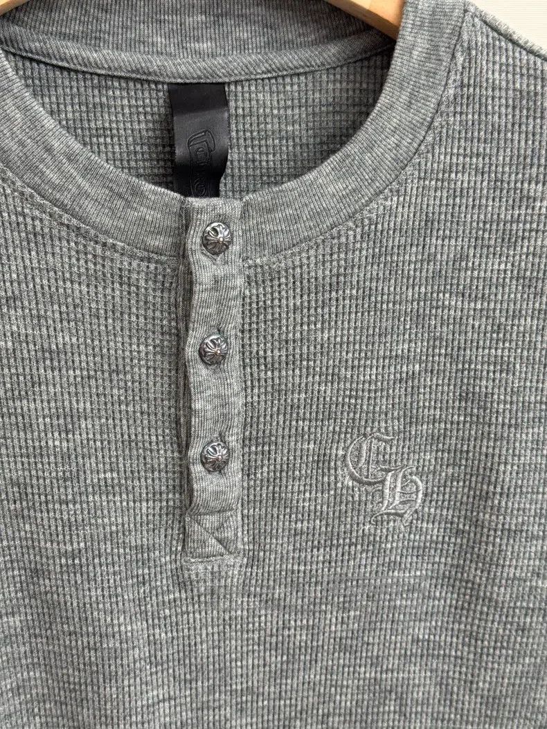 Chrome Hearts CHROME HEARTS Size M Grey waffle embroidery knitting Size US M / EU 48-50 / 2 - 2 Thumbnail