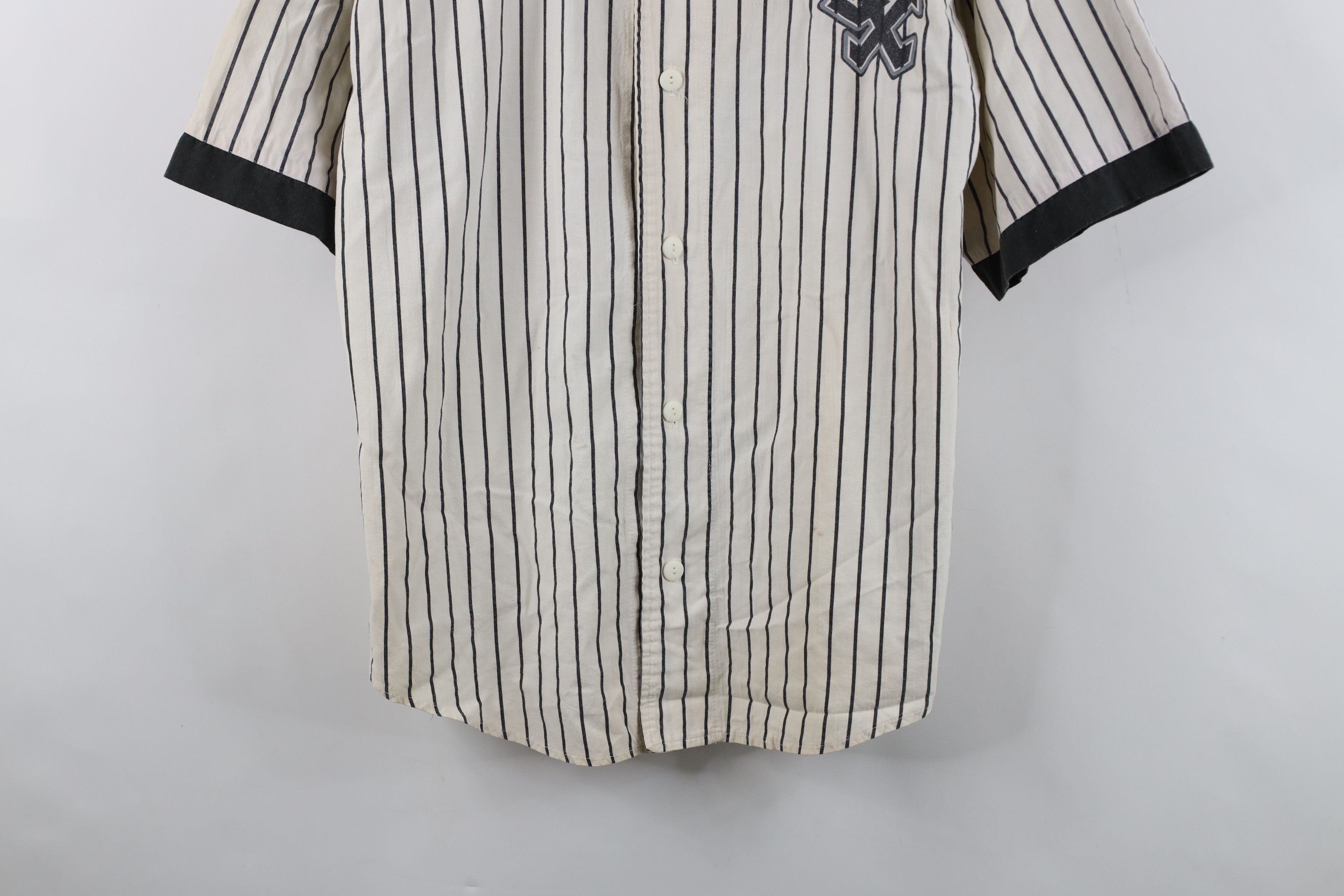 Vintage Vintage 90s Chicago White Sox Baseball Jersey USA Eazy E NWA Size US XL / EU 56 / 4 - 3 Thumbnail