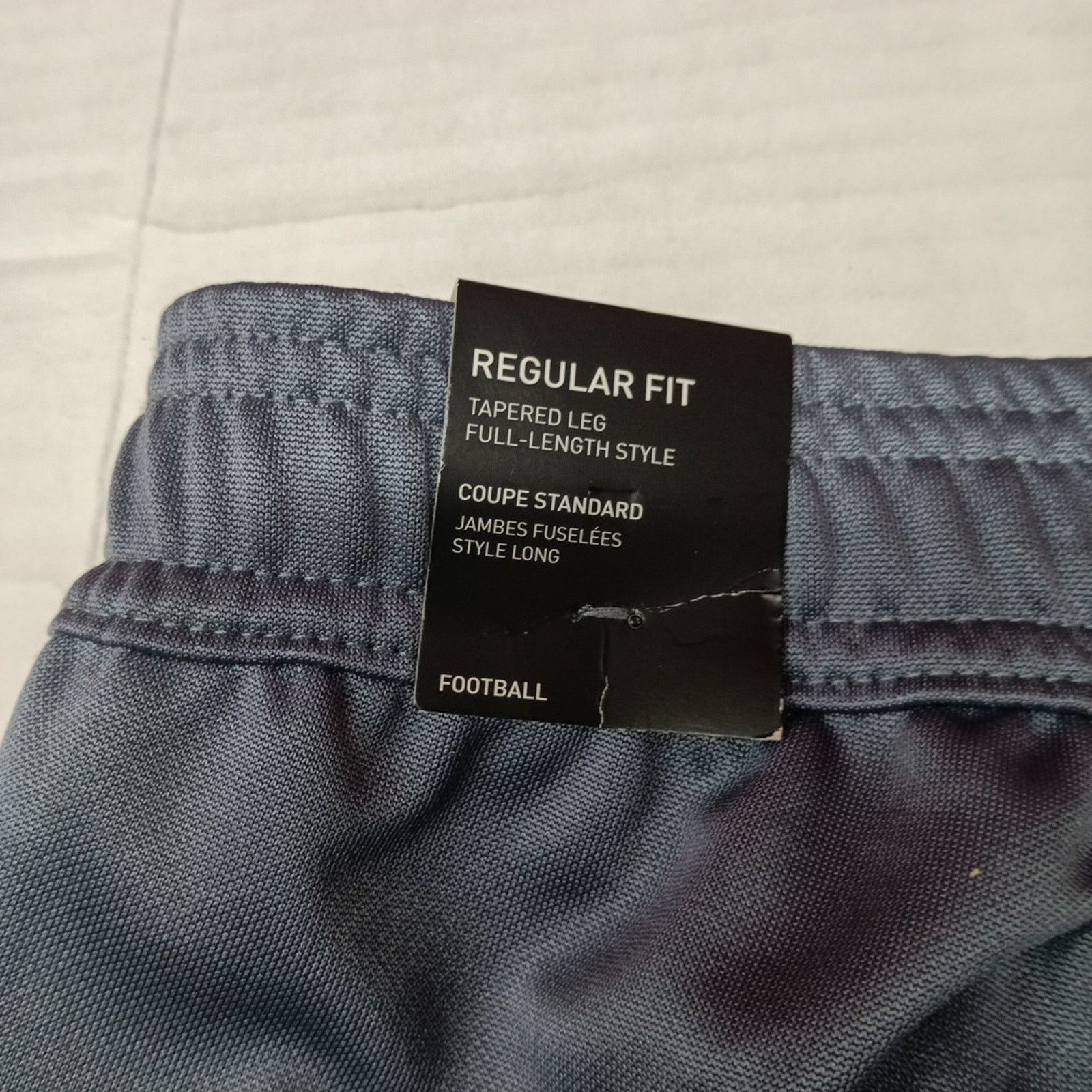 Adidas Adidas Track Pants 3 Stripe Silver Gray Men’s 4XL Tiro 23 Size US 44 / EU 60 - 11 Thumbnail