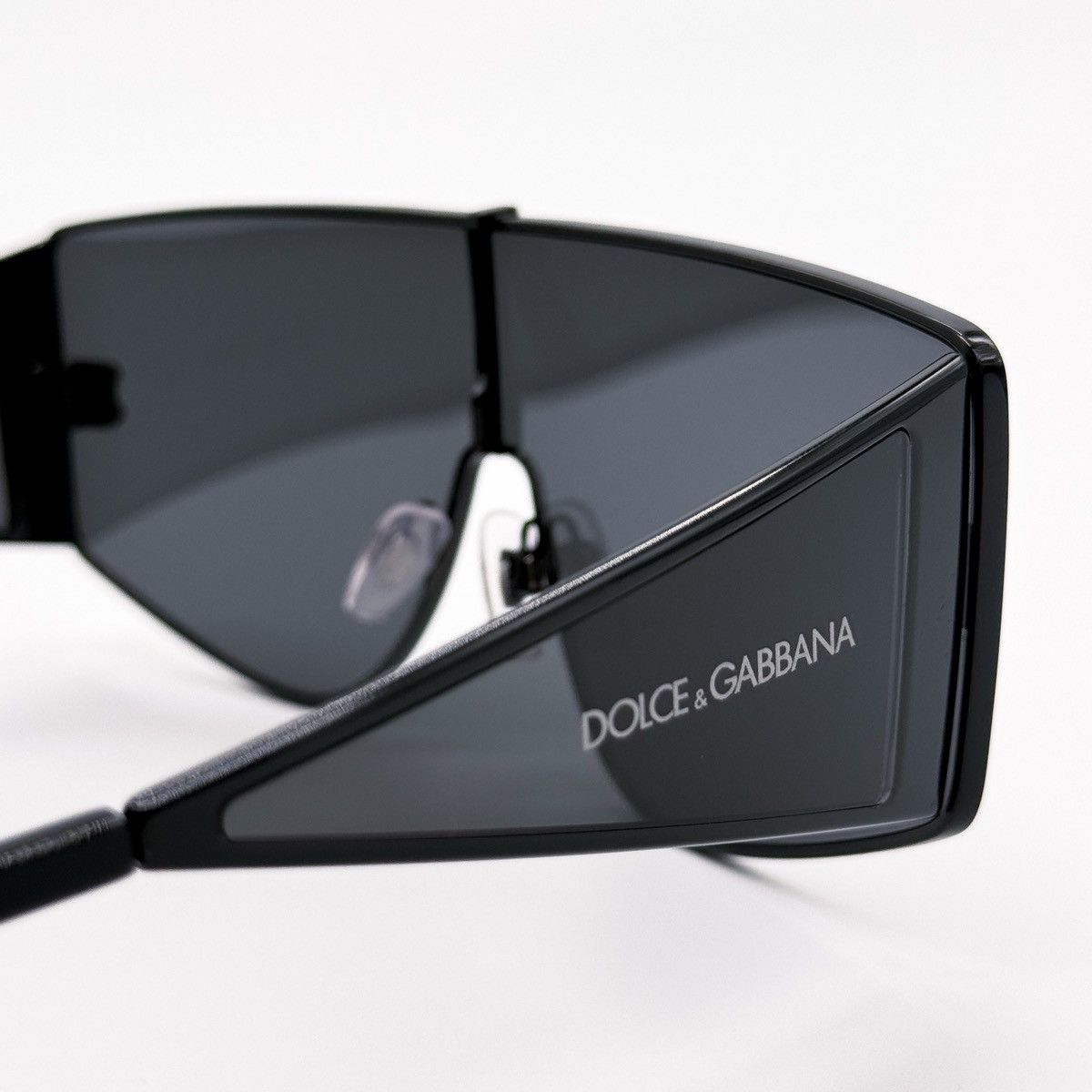 Dolce & Gabbana NEW DOLCE&GABBANA DG2305 01/87 OVERSIZED BLACK SUNGLASSES Size ONE SIZE - 7 Thumbnail