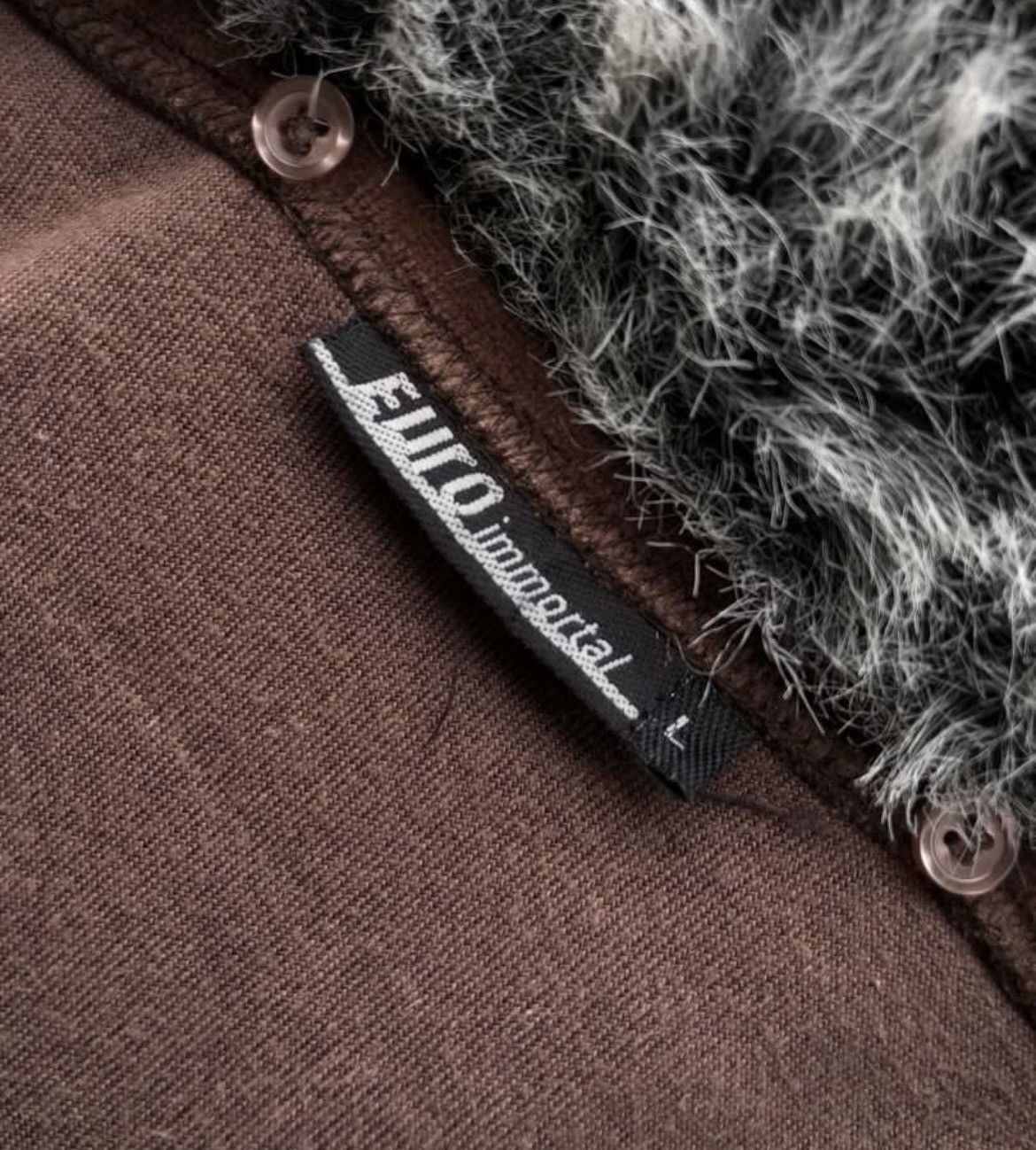 Vintage Vintage Euro immortal Fur Corduroy Jacket Size US L / EU 52-54 / 3 - 4 Thumbnail