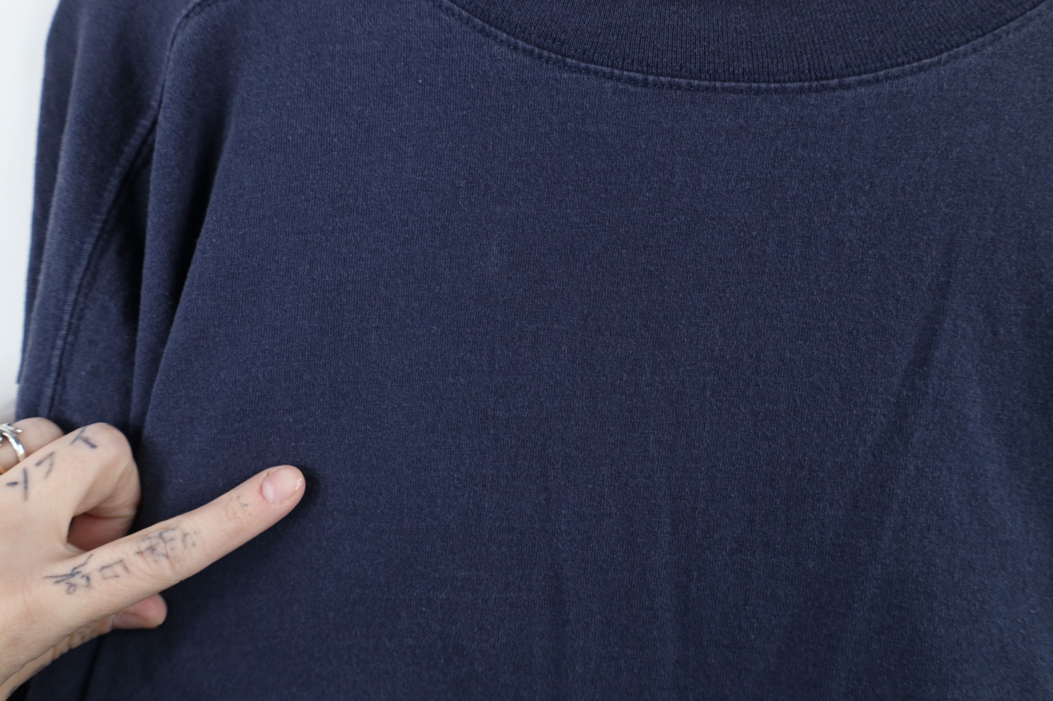 Vintage Vintage 90s Dame University Mock Neck Long Sleeve T-Shirt Size US XXL / EU 58 / 5 - 10 Thumbnail