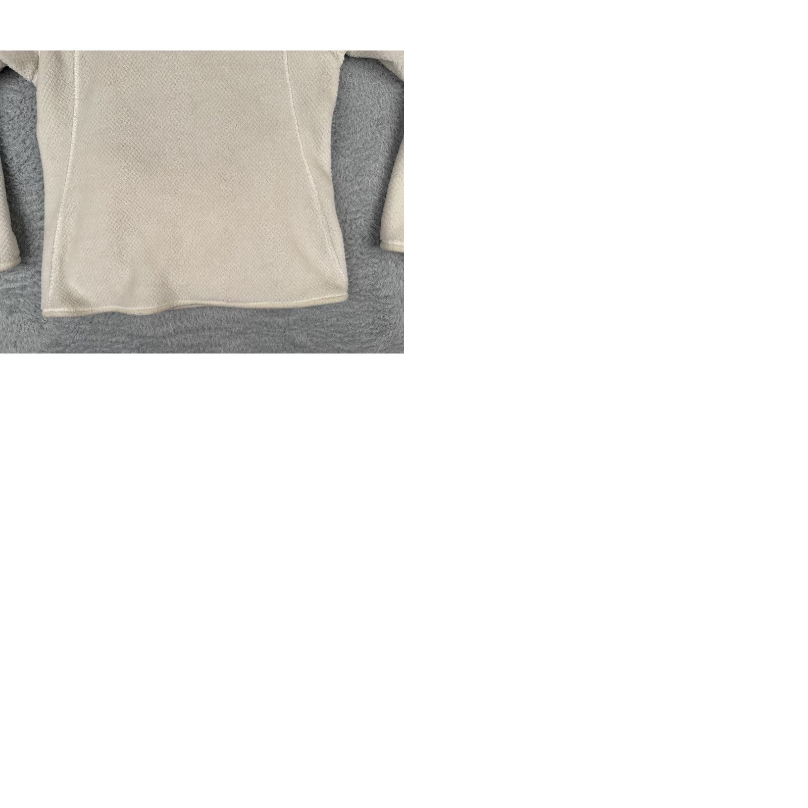 Patagonia Patagonia Sweater Womens Medium Beige Re-Tool Snap-T Pullover Mock Neck Fleece Sweatshirt Size M / US 6-8 / IT 42-44 - 10 Thumbnail
