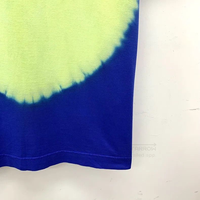 Givenchy Givenchy Dark Blue Tie-Dye Logo Letter Print Cotton Crewne Size US L / EU 52-54 / 3 - 4 Thumbnail