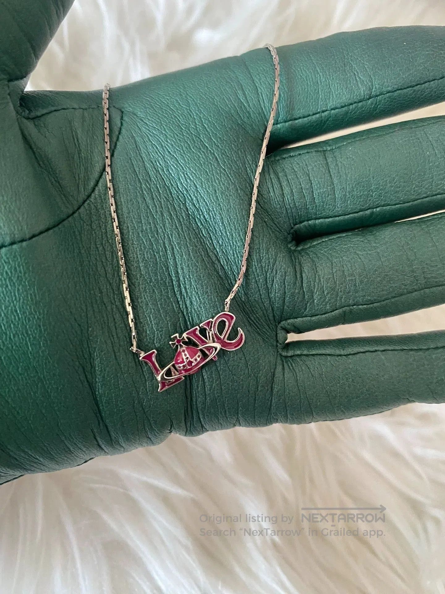 Vivienne Westwood Vivienne Westwood Love Saturn Necklace. Size ONE SIZE - 1 Thumbnail