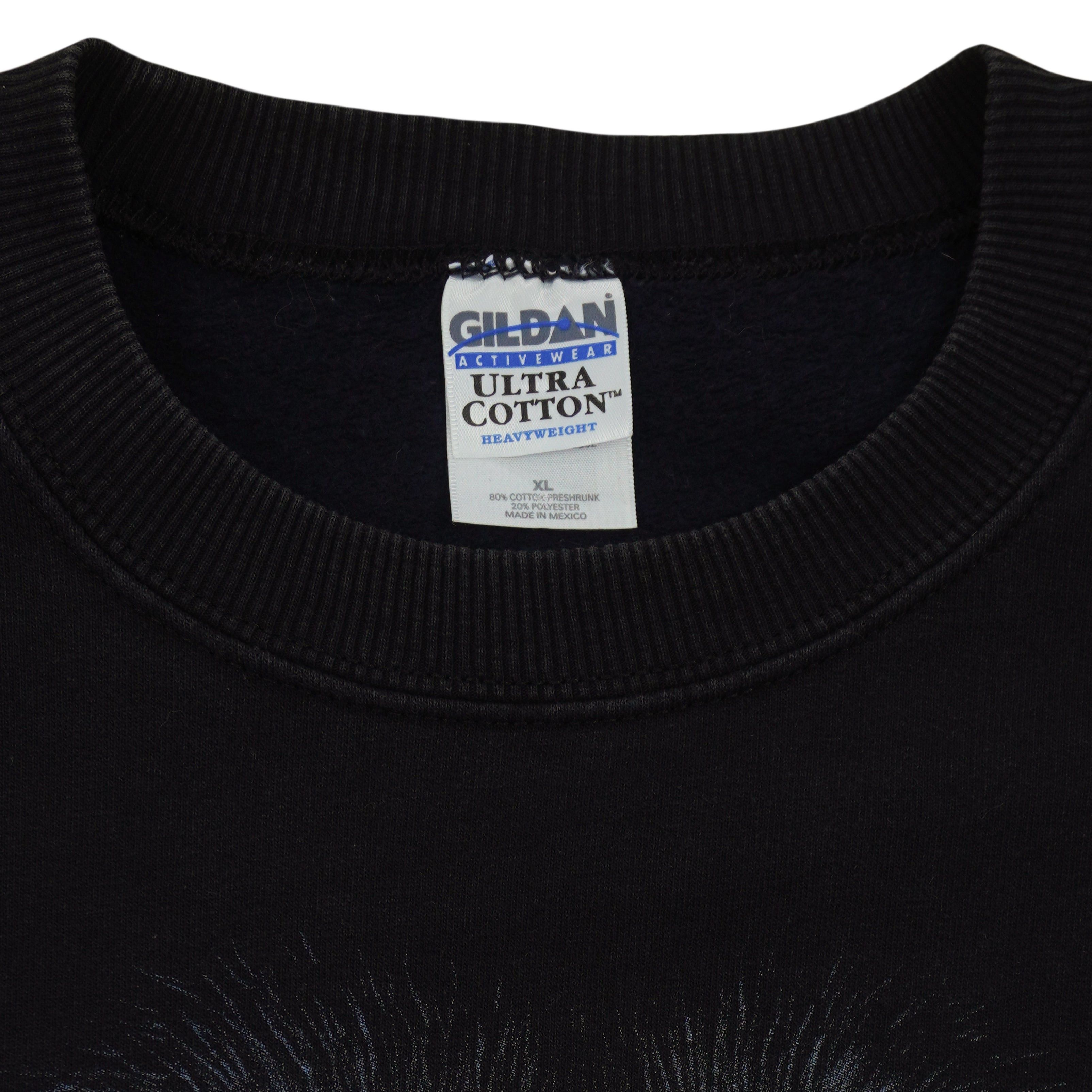 Gildan Vintage Black Hills Wolves Crew Neck Sweatshirt 2000s Size US XL / EU 56 / 4 - 5 Thumbnail
