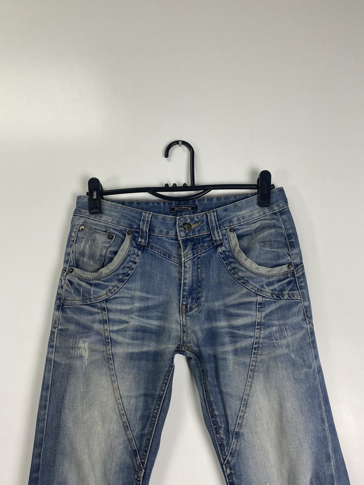 Japanese Brand Vintage Distressed Jeans Size US 30 / EU 46 - 2 Thumbnail