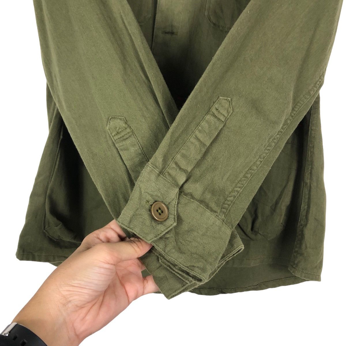 Japanese Brand 🔥Military Jacket Grn Japan For Women Inspire Kapital Size US M / EU 48-50 / 2 - 15 Thumbnail