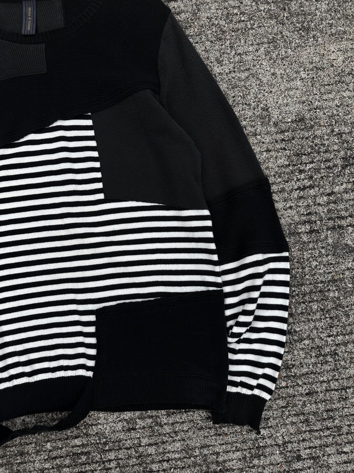 Maison MIHARA YASUHIRO Mihara Yasuhiro Reconstructed Punk Knitted Shirt Size US M / EU 48-50 / 2 - 7 Thumbnail