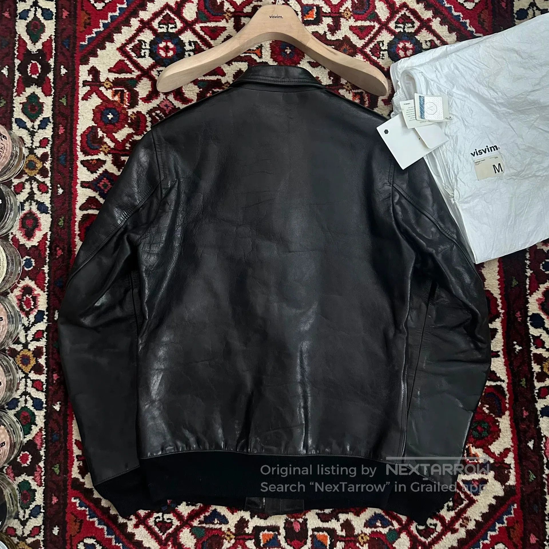 Visvim visvim elmendorf leather jacket size m. Size US M / EU 48-50 / 2 - 2 Thumbnail