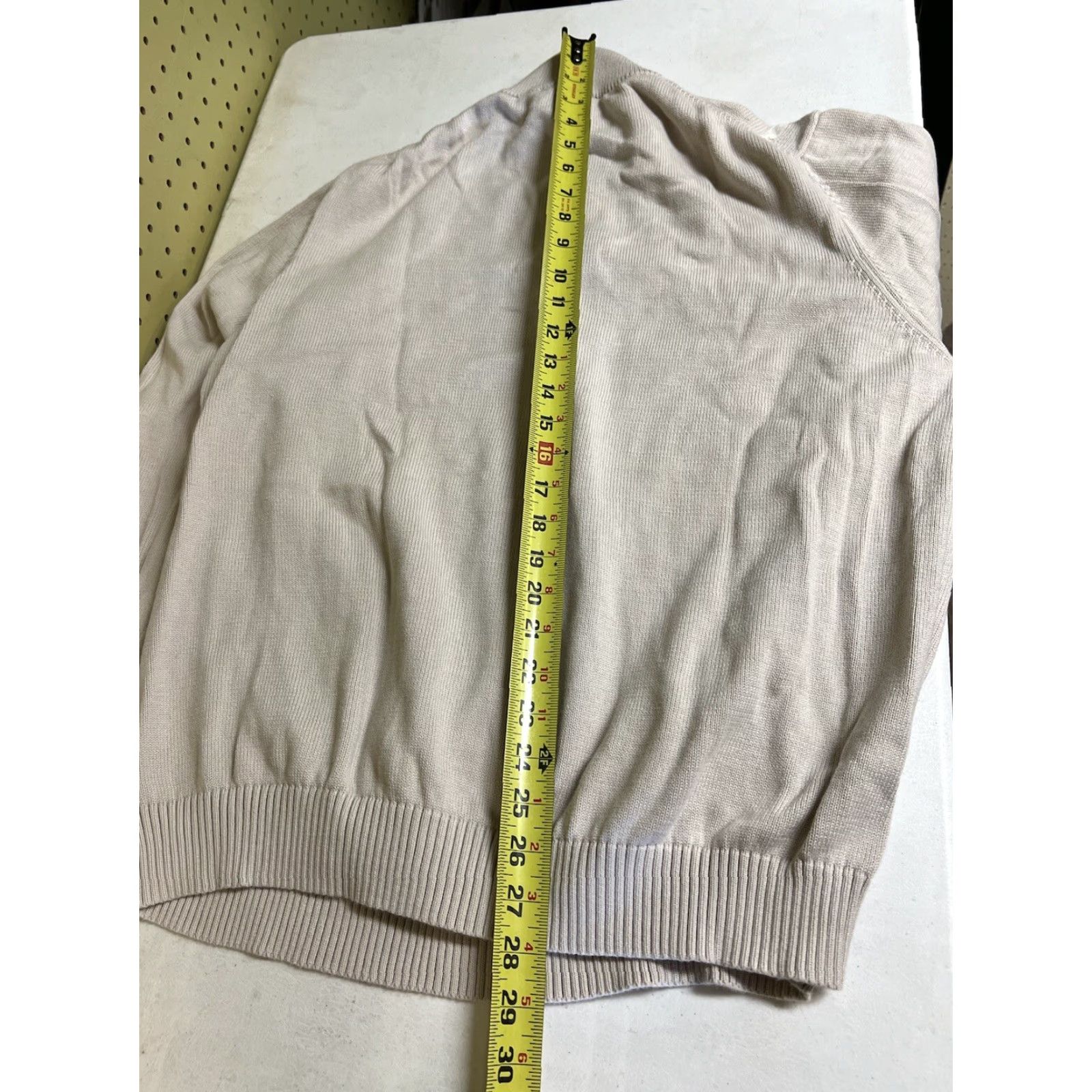 Brooks Brothers Brooks Brothers Sweater XL 1/4 Zip Pullover Men's Ivory Beige Cotton 100% Pima Zipper Logo Long Sleeve Classic Modern Golf Vintage: No Size US XL / EU 56 / 4 - 8 Thumbnail