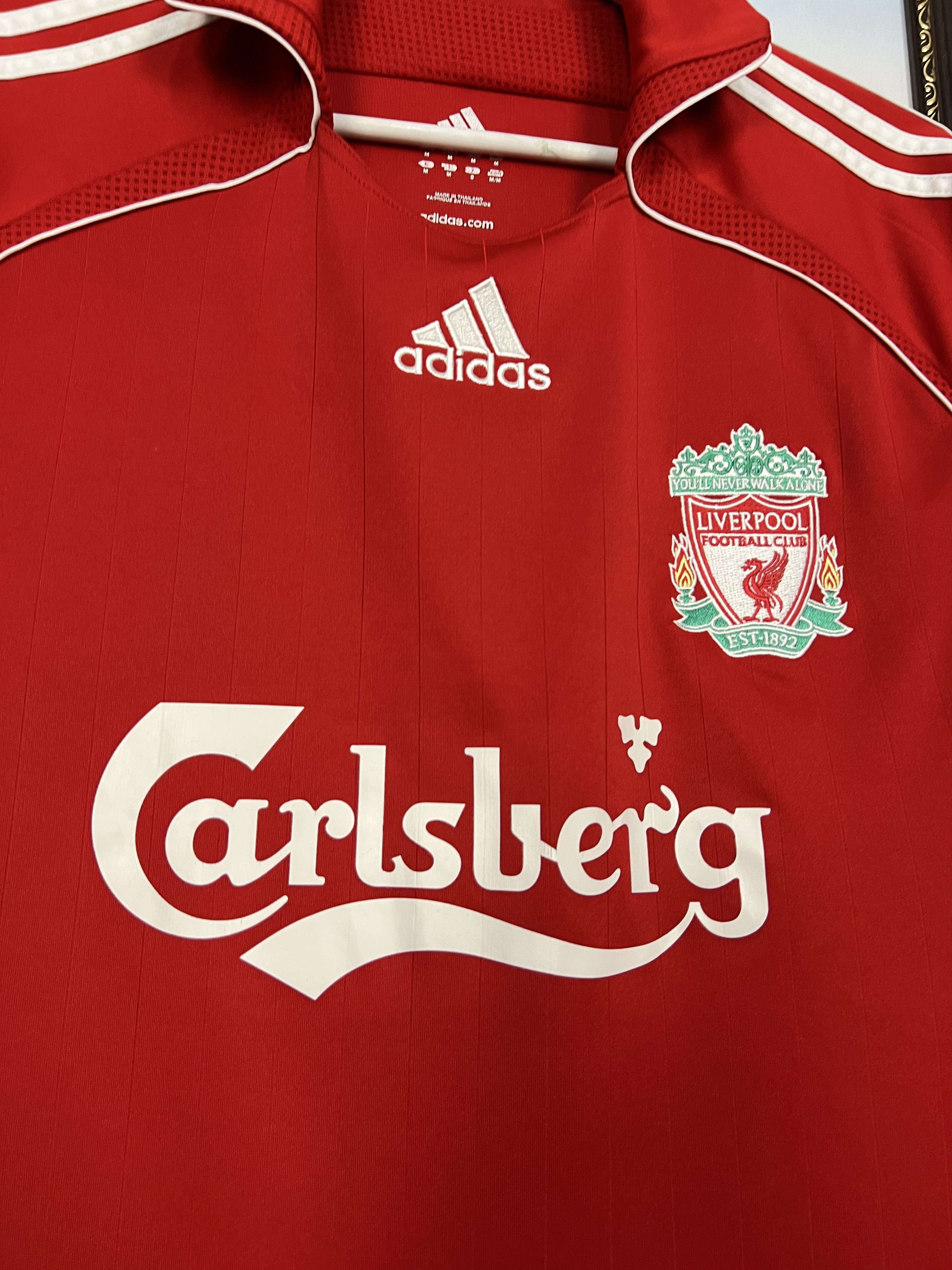 Adidas Liverpool Home football shirt 2006 Soccer Jersey Trikot Size US M / EU 48-50 / 2 - 3 Thumbnail