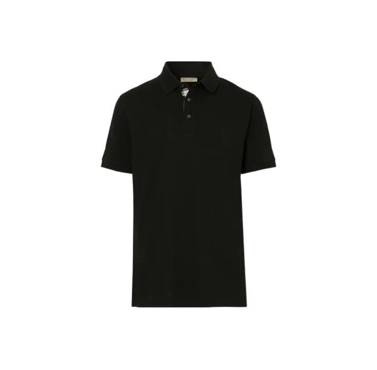 Burberry Burberry Black Short Sleeve Polo Shirt Size US M / EU 48-50 / 2 - 1 Thumbnail