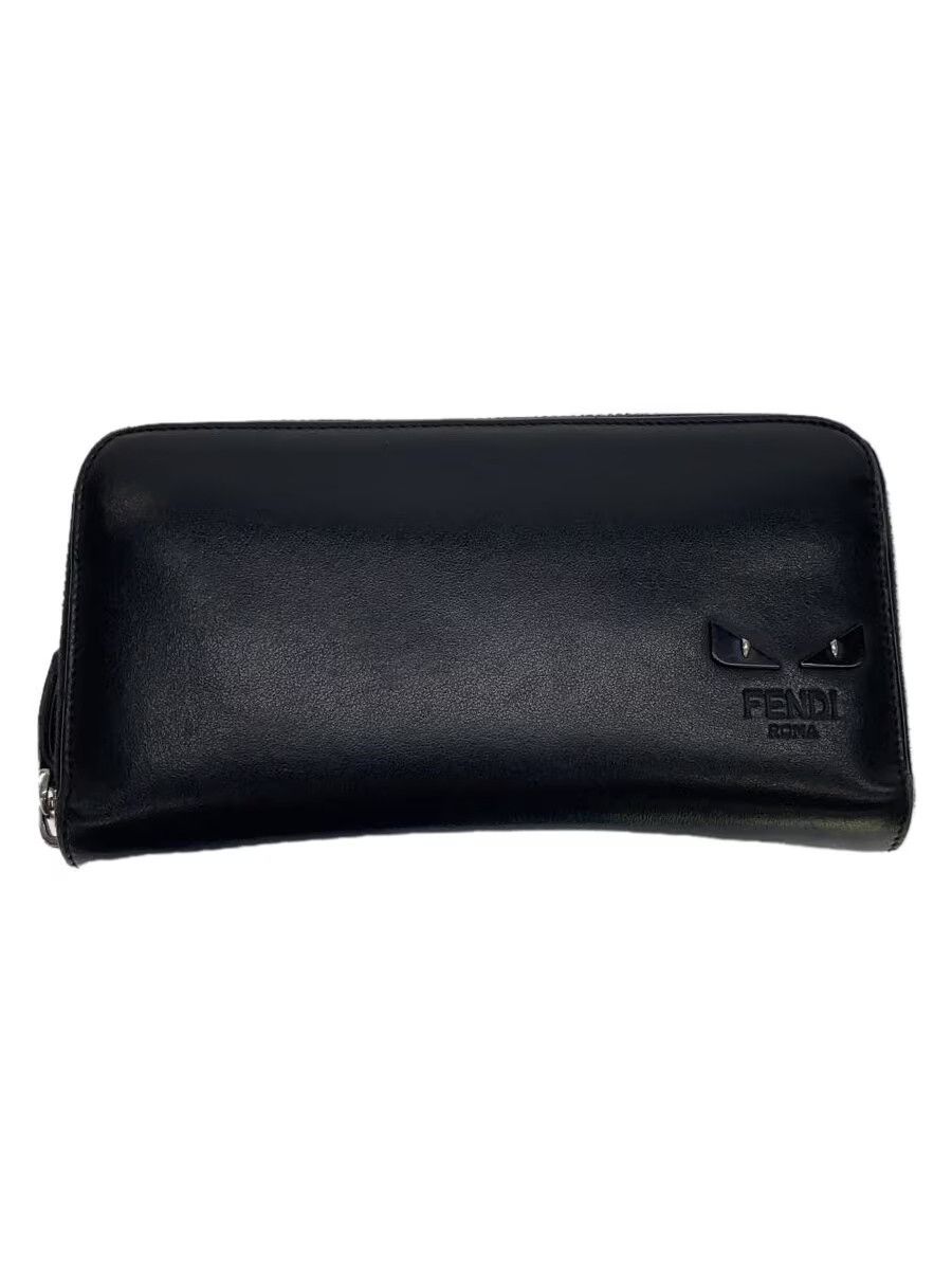 Fendi Fendi Leather Long Wallet Black Size ONE SIZE - 1 Thumbnail