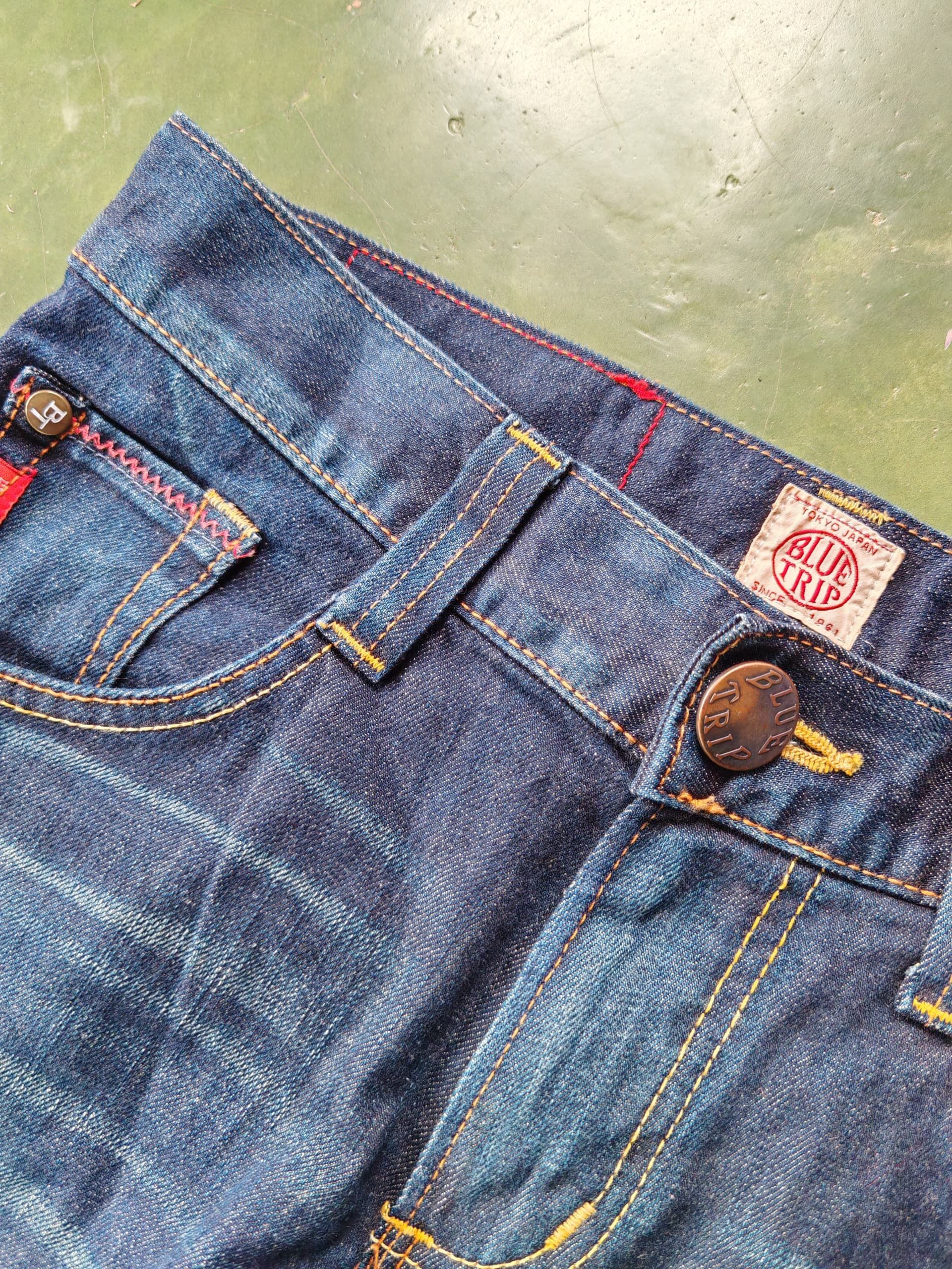 Edwin 🔥90s Style Flared Spiral Edwin Sick Mudwash Jeans Size US 29 - 9 Thumbnail