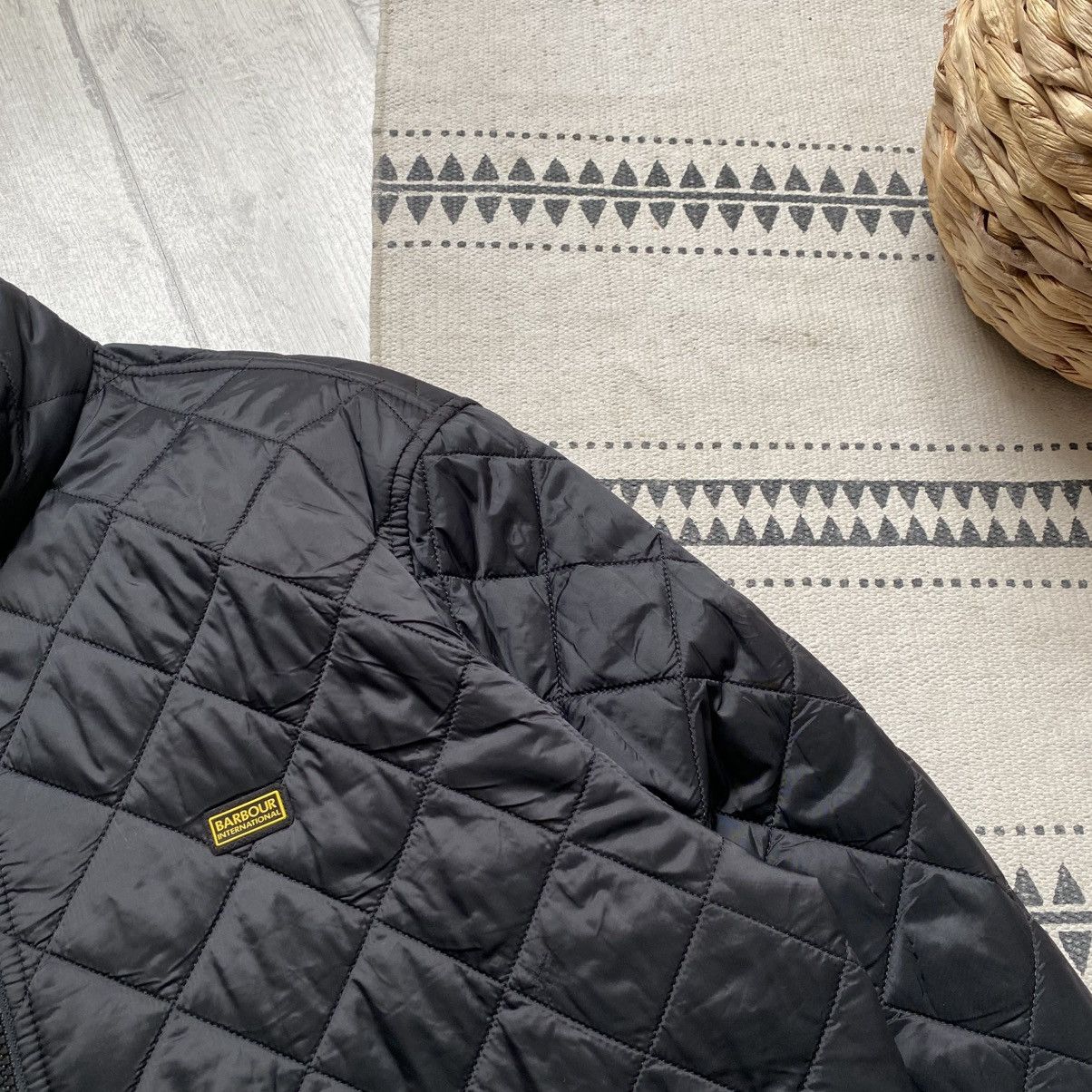 Barbour 🔥 Barbour International Gear Jacket Quilted Size US XL / EU 56 / 4 - 5 Thumbnail