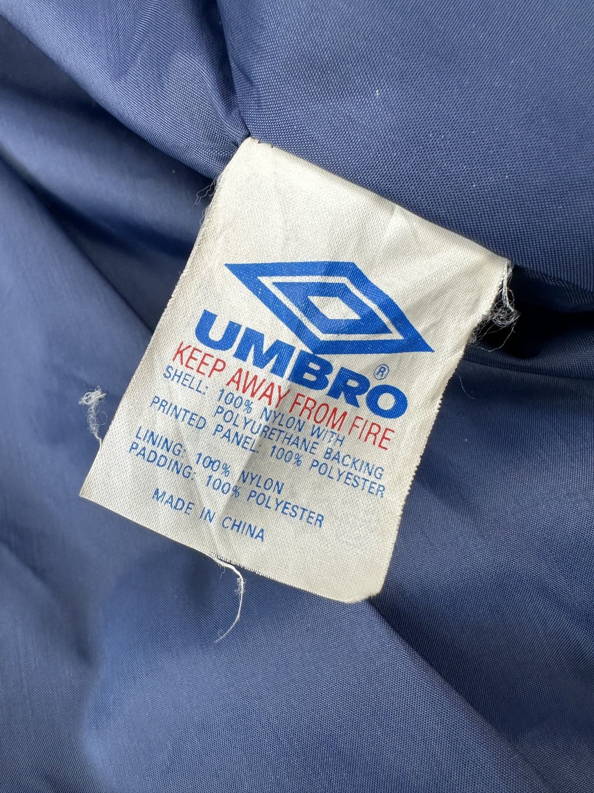 Umbro 90s UMBRO Football Bench Coat Jacket Men’s Blue/Purple XL Size US XL / EU 56 / 4 - 11 Thumbnail