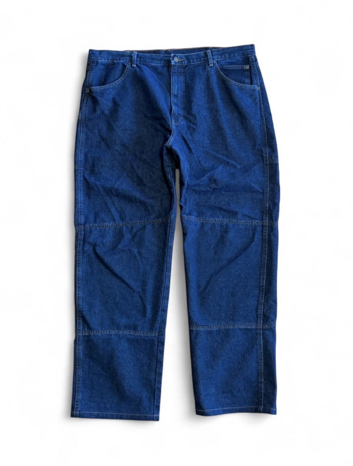 Vintage DRAGON JEANS INSANLY FAT AND INSULATED DENIM 44x34 Size US 44 / EU 60 - 2 Thumbnail