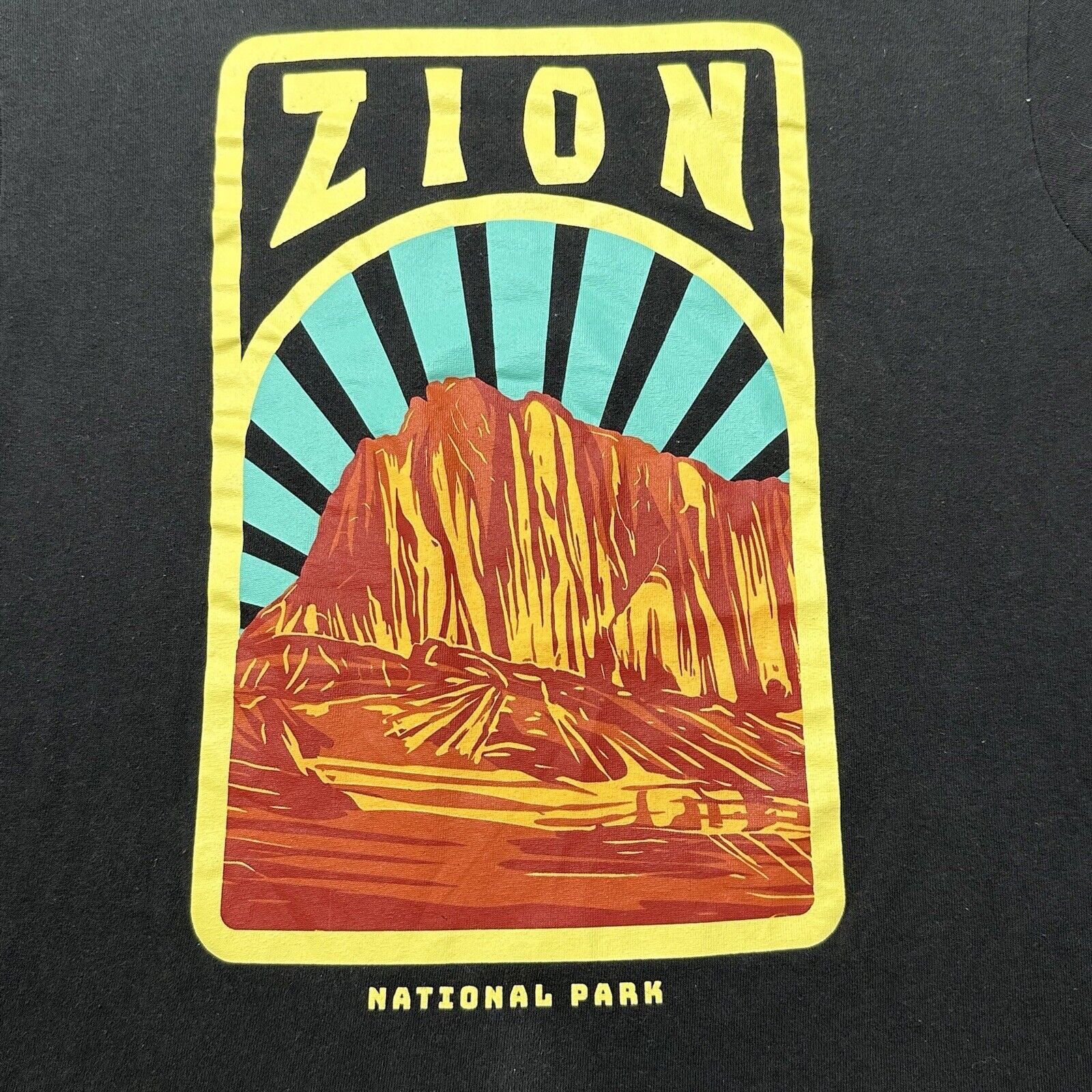 Delta Zion National Park Medium Graphic T Shirt Pro Weight Delta Size US M / EU 48-50 / 2 - 2 Thumbnail
