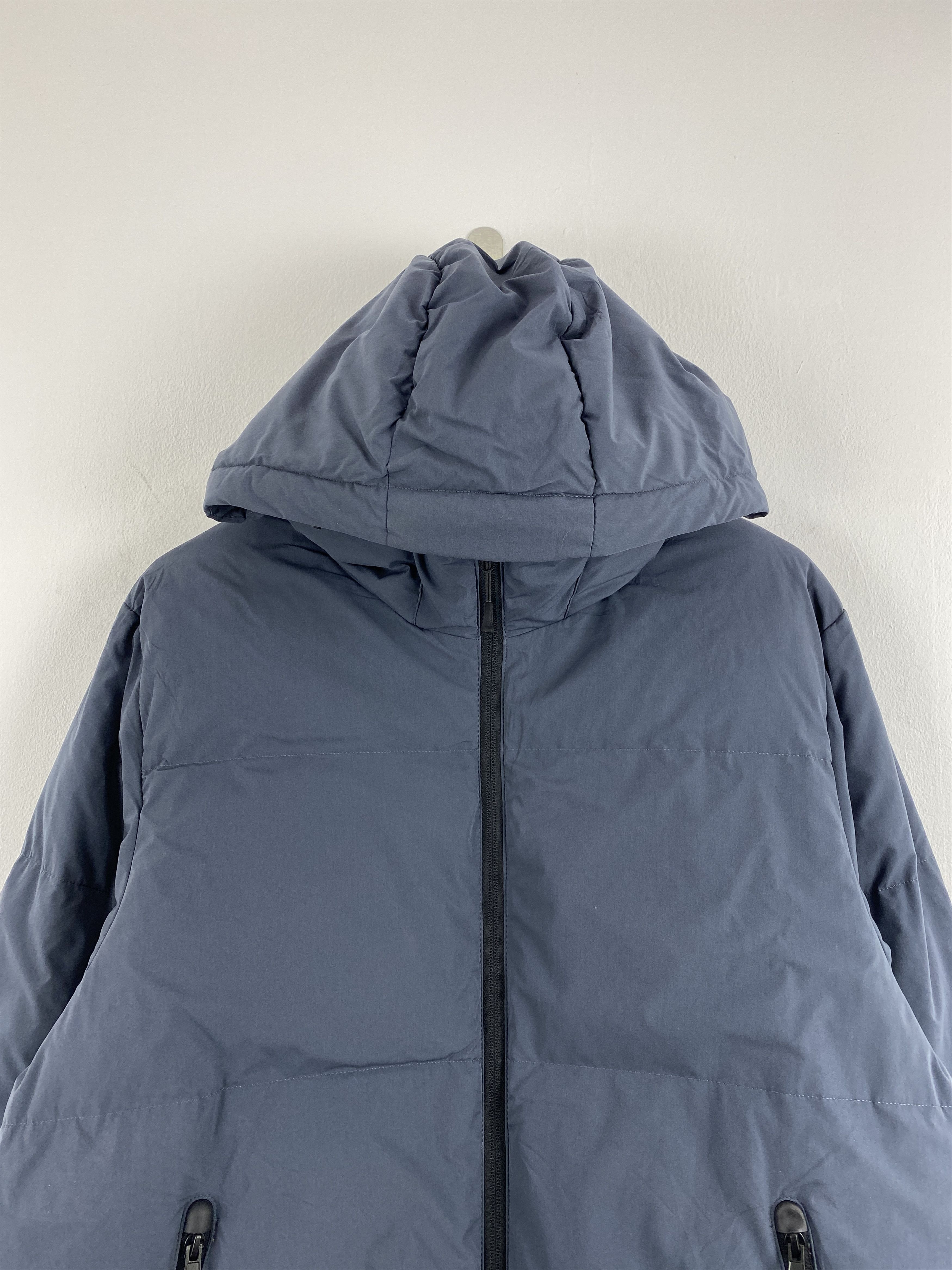 GU Vintage Japanese Brand GU Zipper Ups Puffer Jacket JA0090 Size US L / EU 52-54 / 3 - 2 Thumbnail